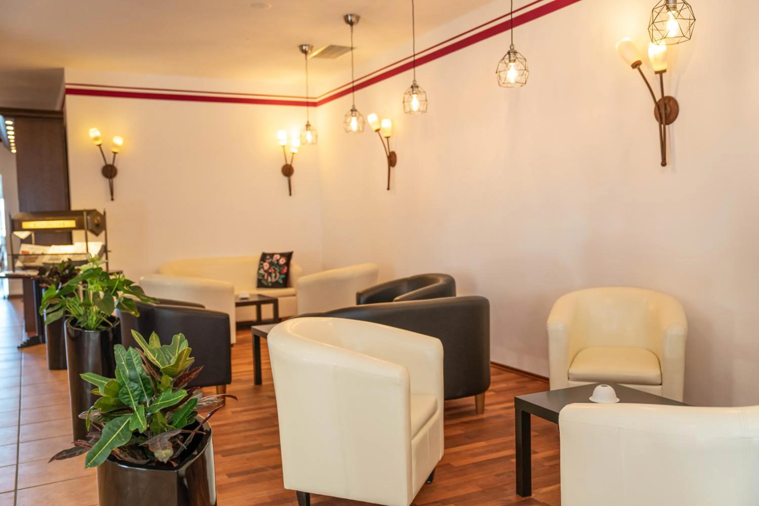 Lobby or reception in Hotel Löwenstein