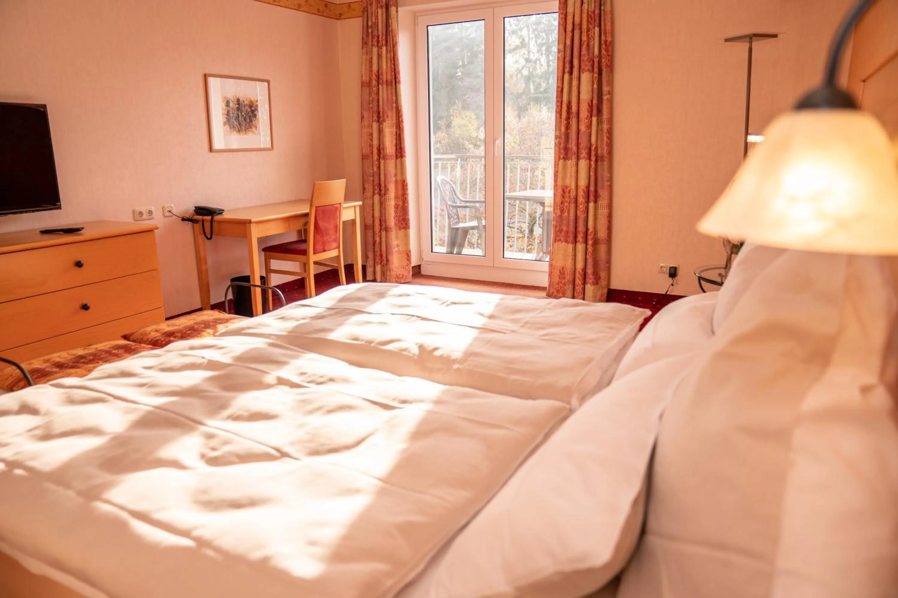 Bed in Hotel Löwenstein