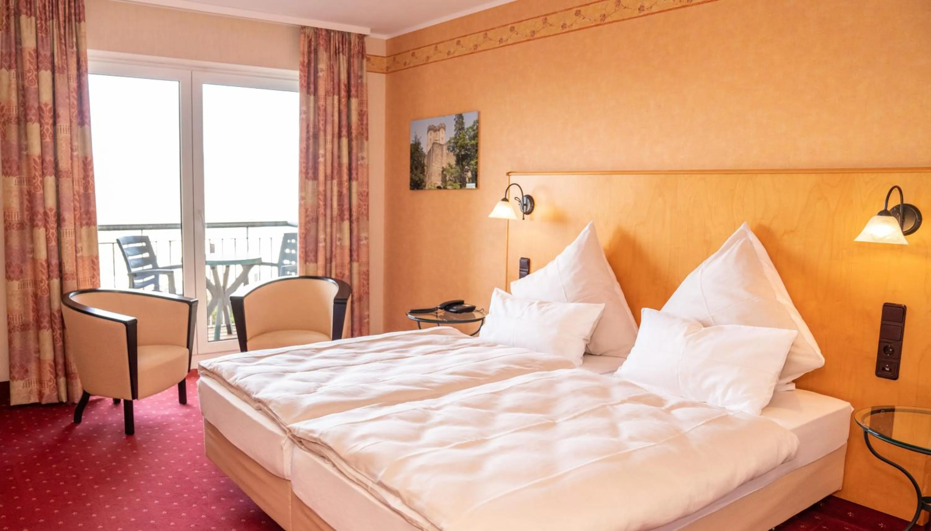 Bed in Hotel Löwenstein