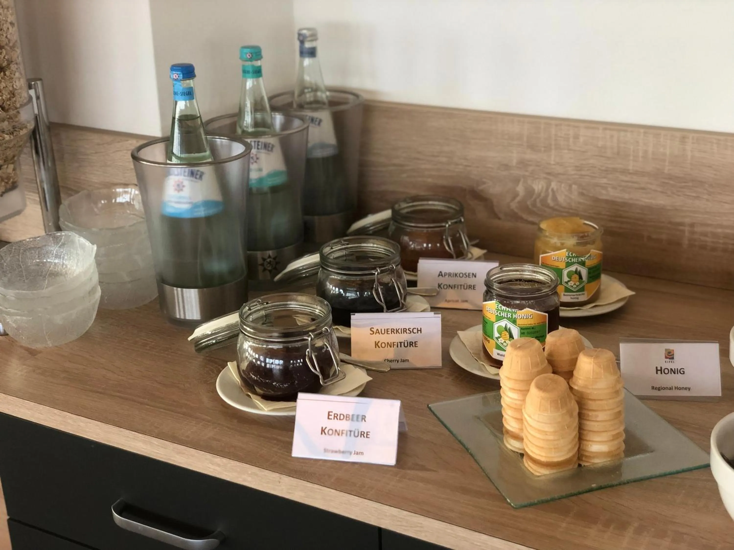 Breakfast in Hotel Löwenstein