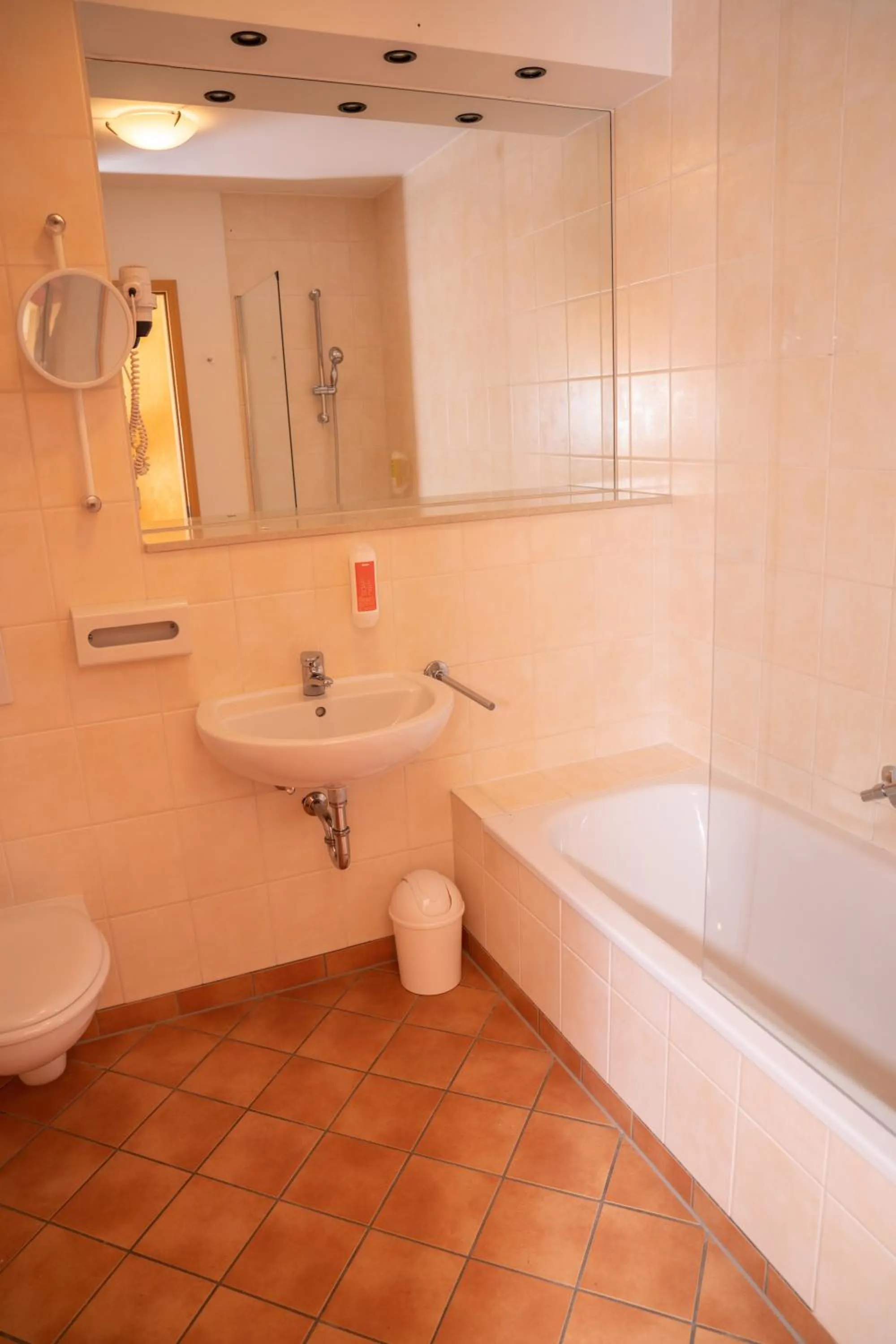 Toilet in Hotel Löwenstein