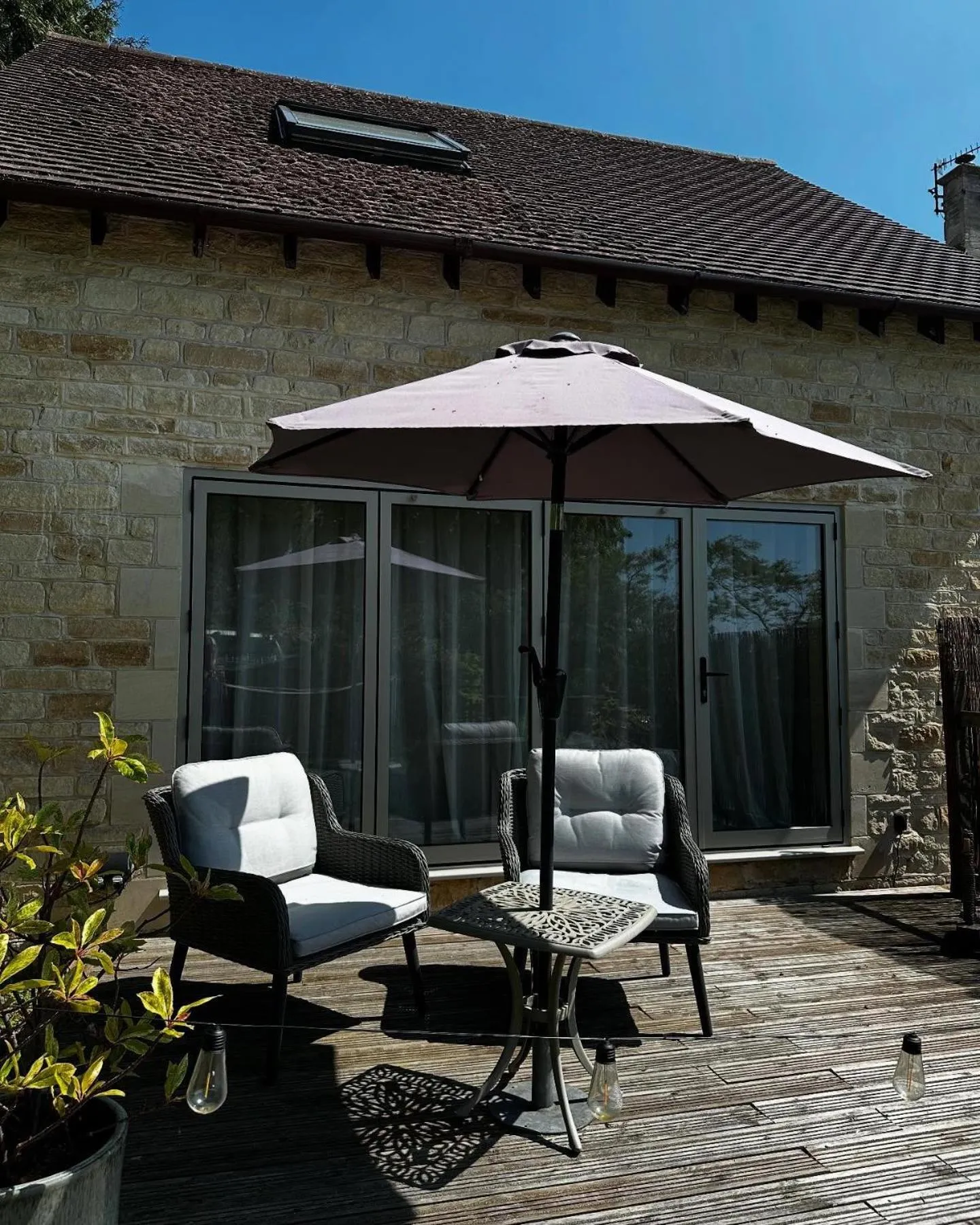 Balcony/Terrace in Cotswold Lodge