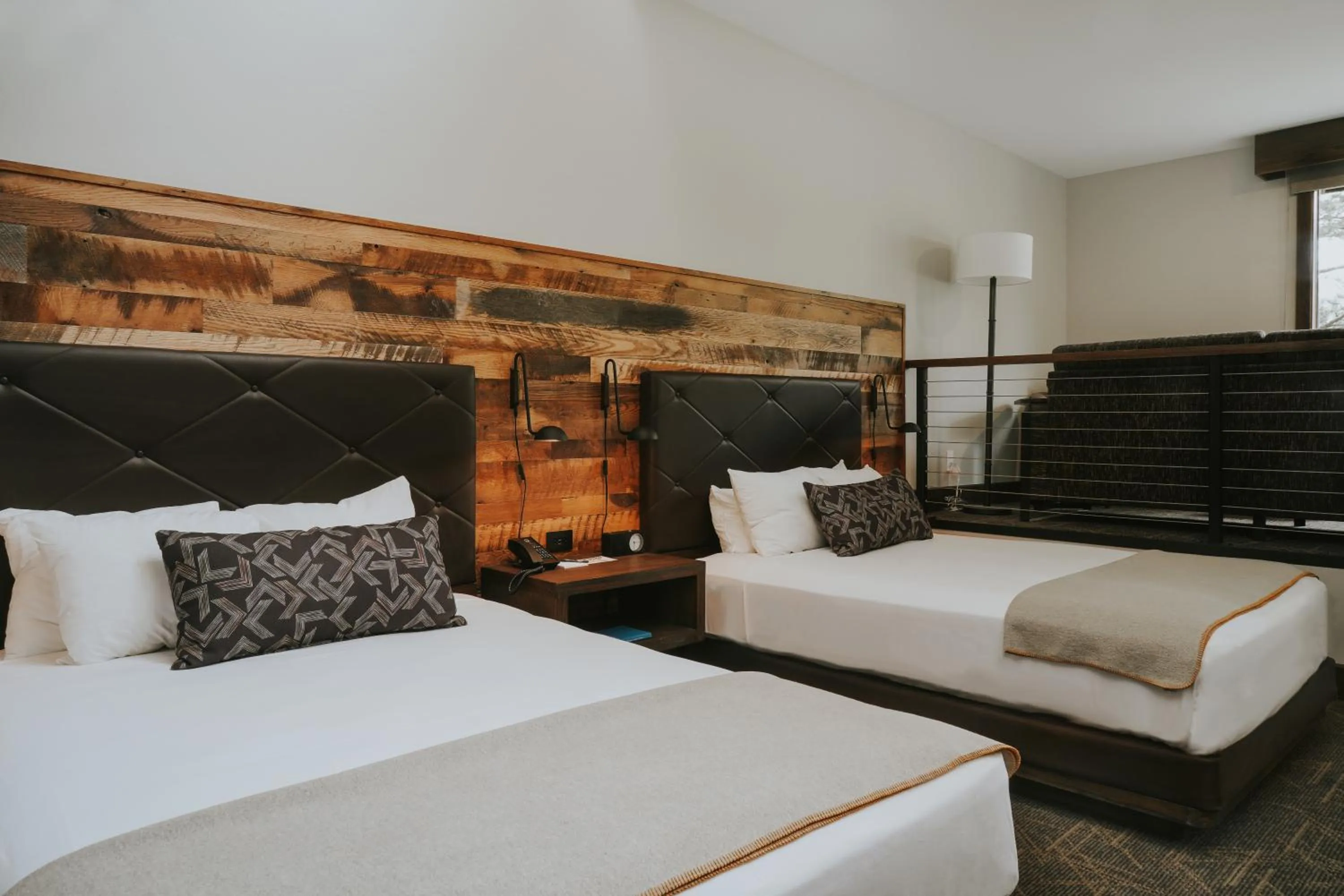 Bed in Huntley Lodge at Big Sky Resort