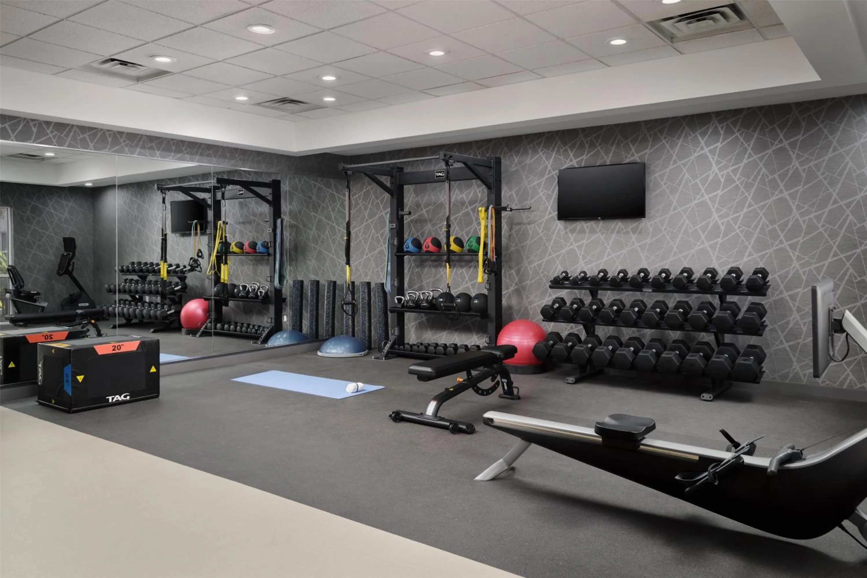 Fitness centre/facilities in Homewood Suites by Hilton Daytona Beach Speedway-Airport