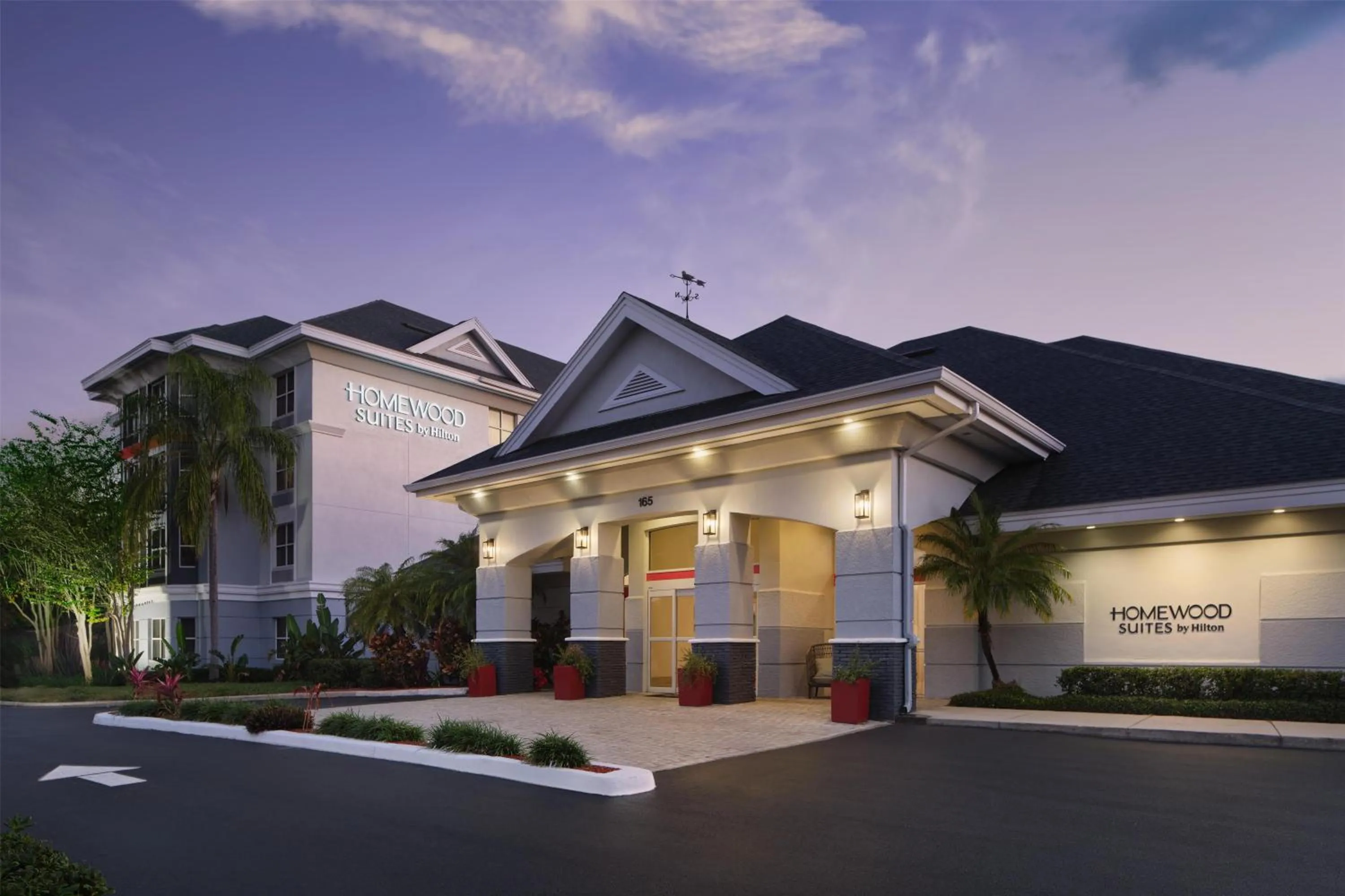 Property building in Homewood Suites by Hilton Daytona Beach Speedway-Airport