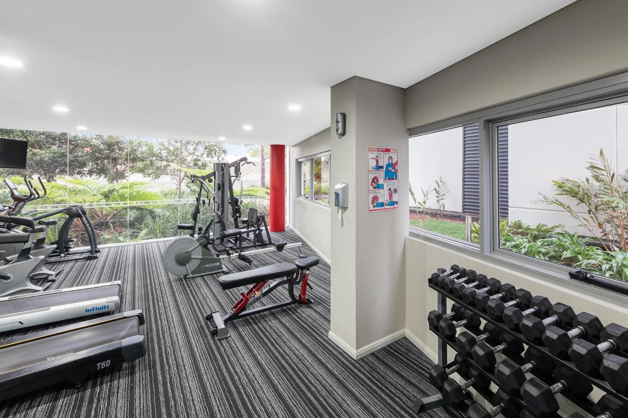 Fitness centre/facilities in Meriton Suites Zetland