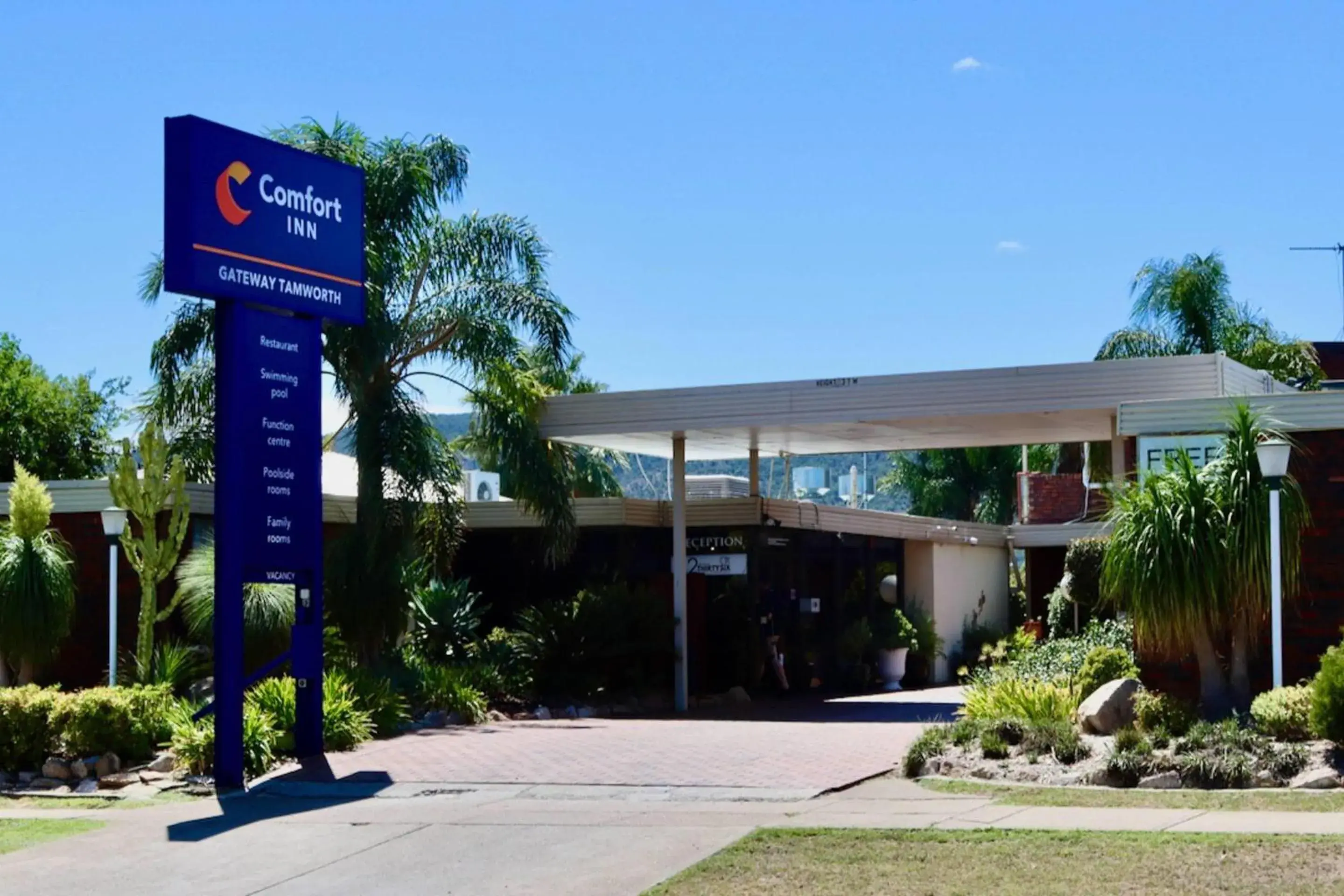 Property building in Comfort Inn Gateway Tamworth Property building in Comfort Inn Gateway Tamworth