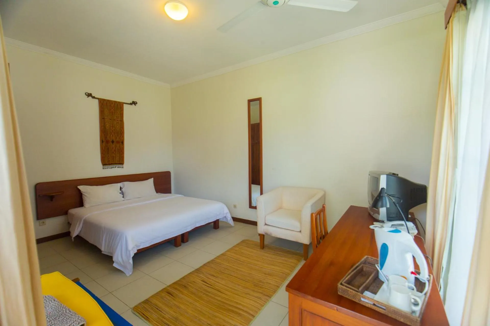 Bed in Rungan Sari Meeting Center & Resort