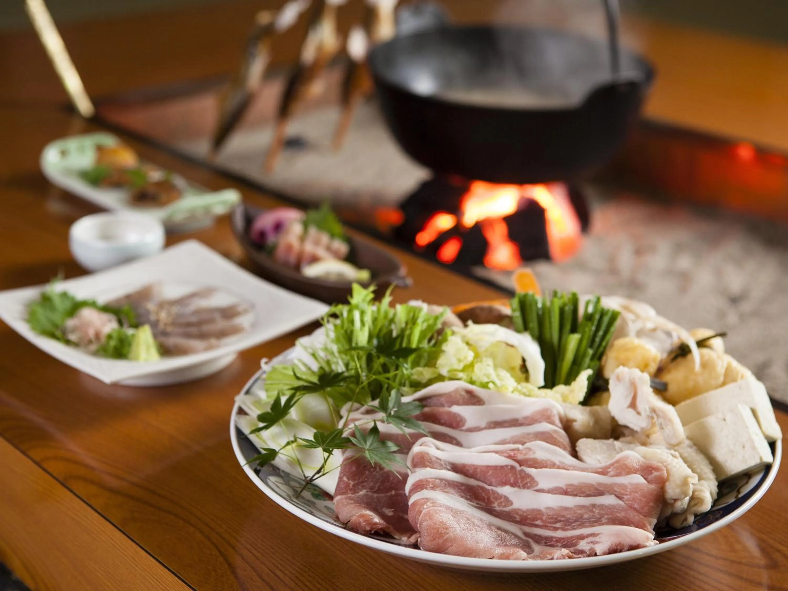Food close-up in Hotel Kazurabashi