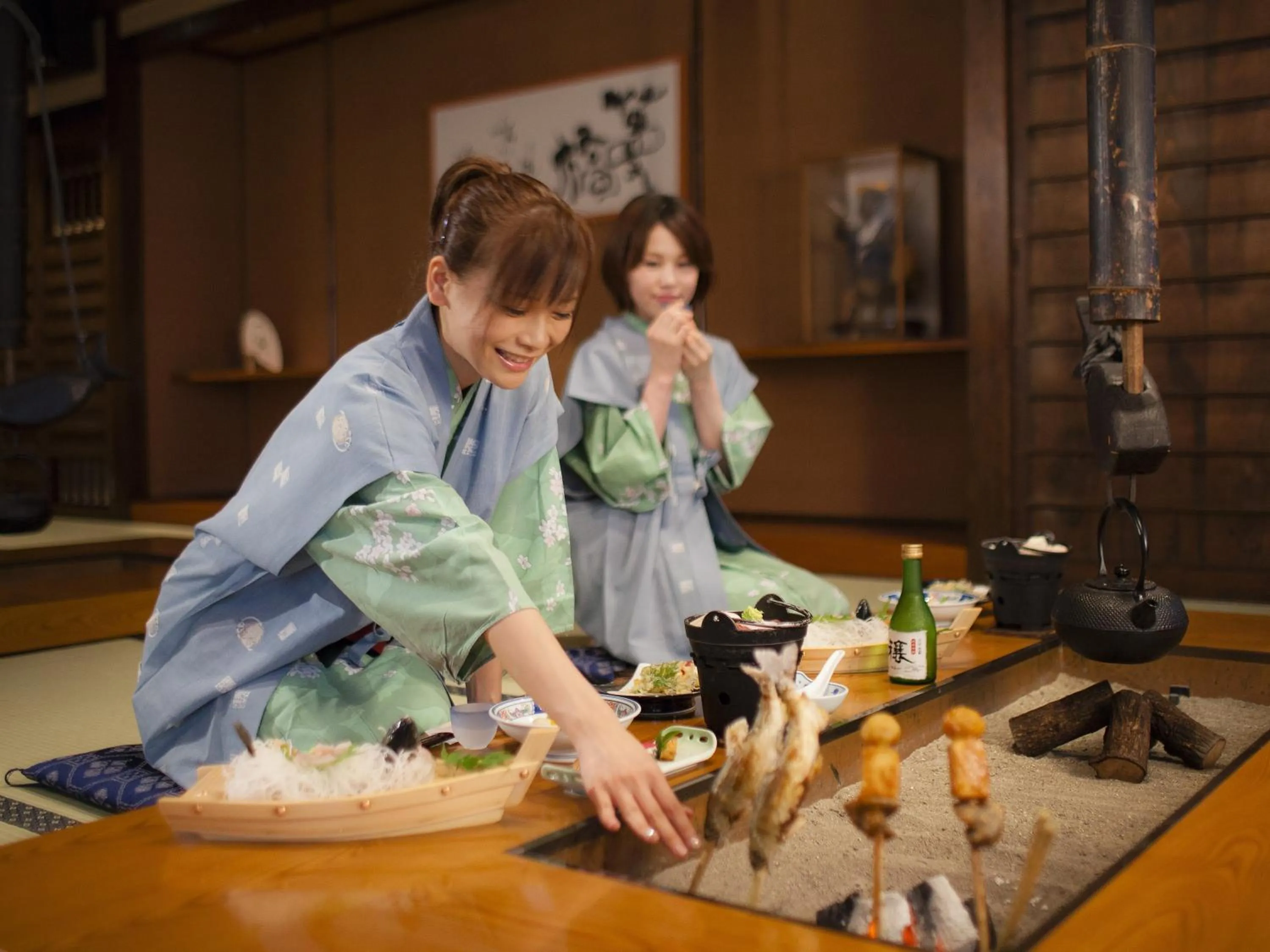 Guests in Hotel Kazurabashi