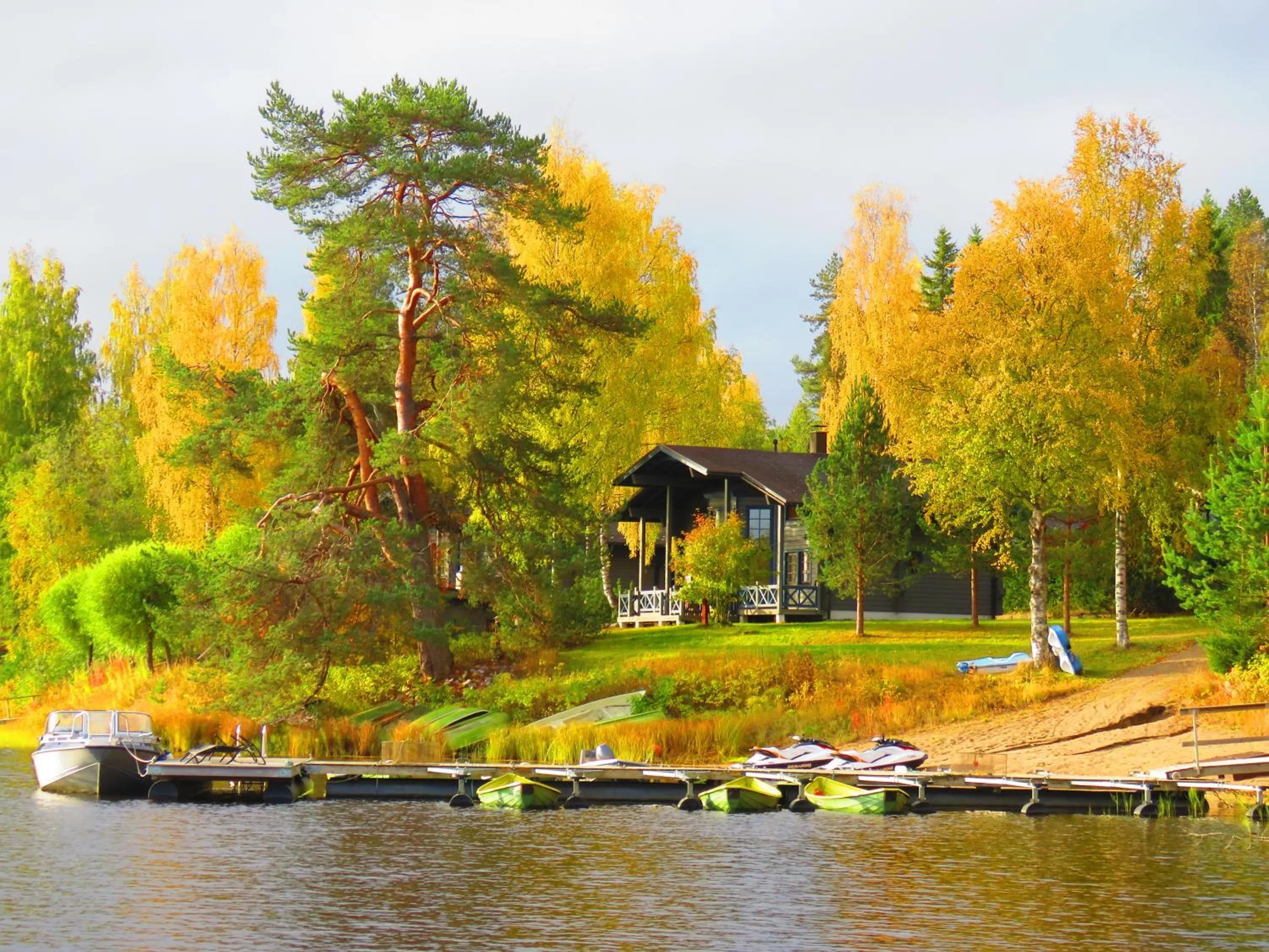 Natural landscape in Holiday Village Tahko-Tours