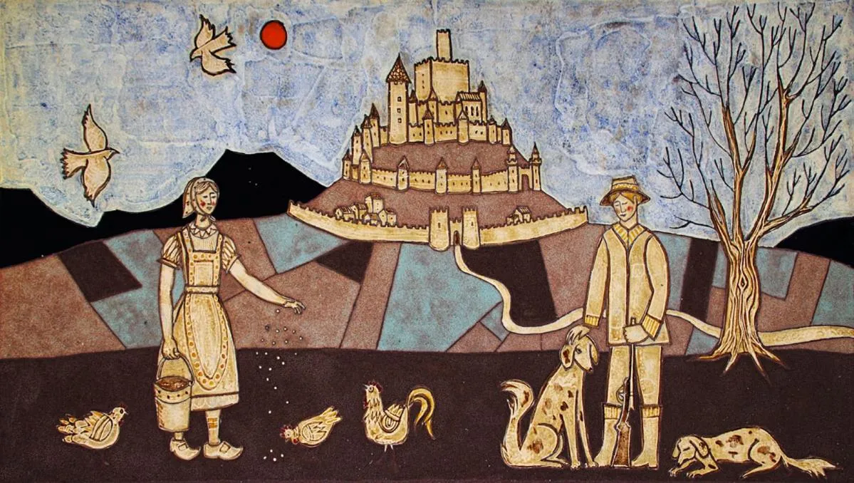 Decorative detail in La chenevière