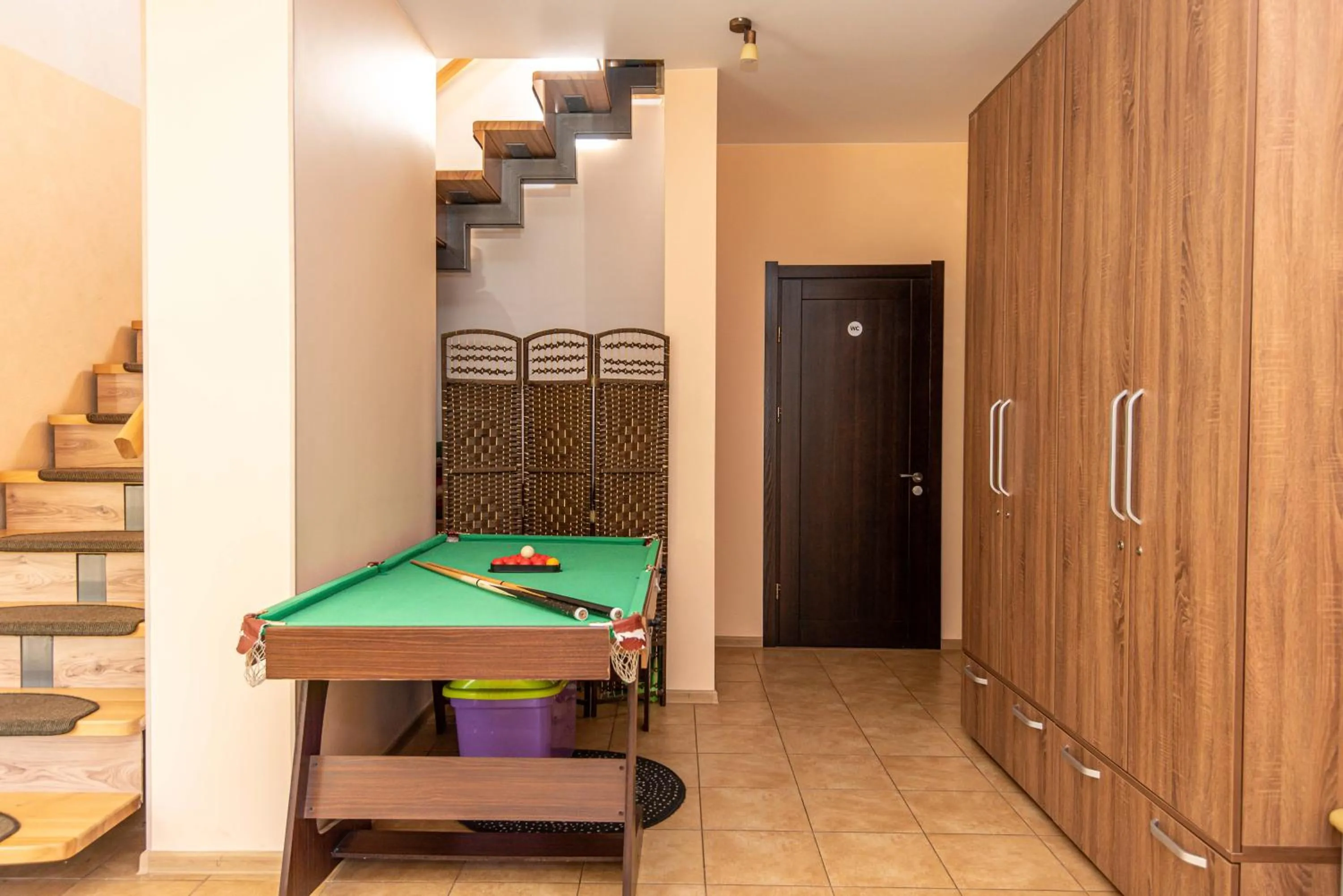 Billiard in Guest House Pasaulio Krastas