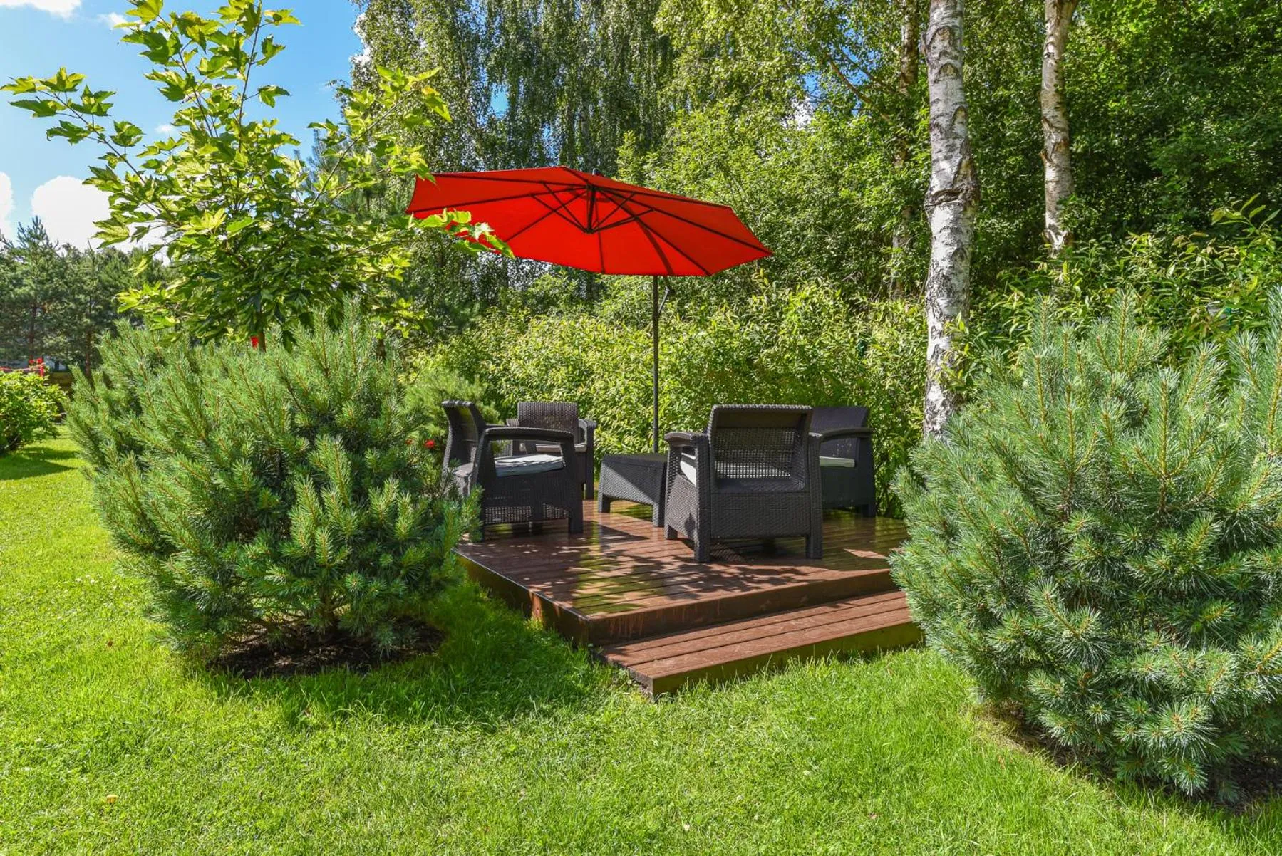 BBQ facilities in Guest House Pasaulio Krastas