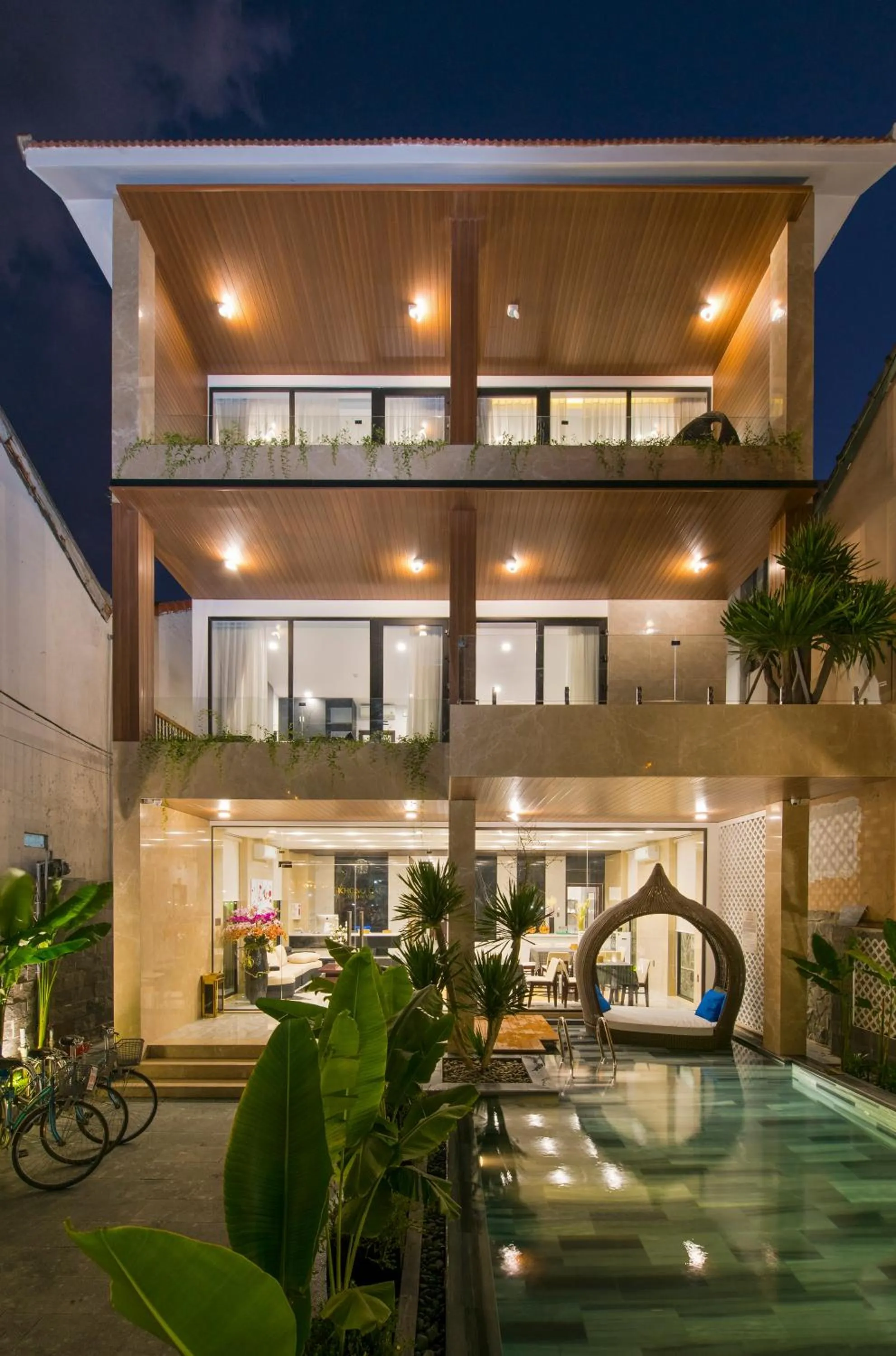 Facade/entrance in Khong Cam Garden Villas