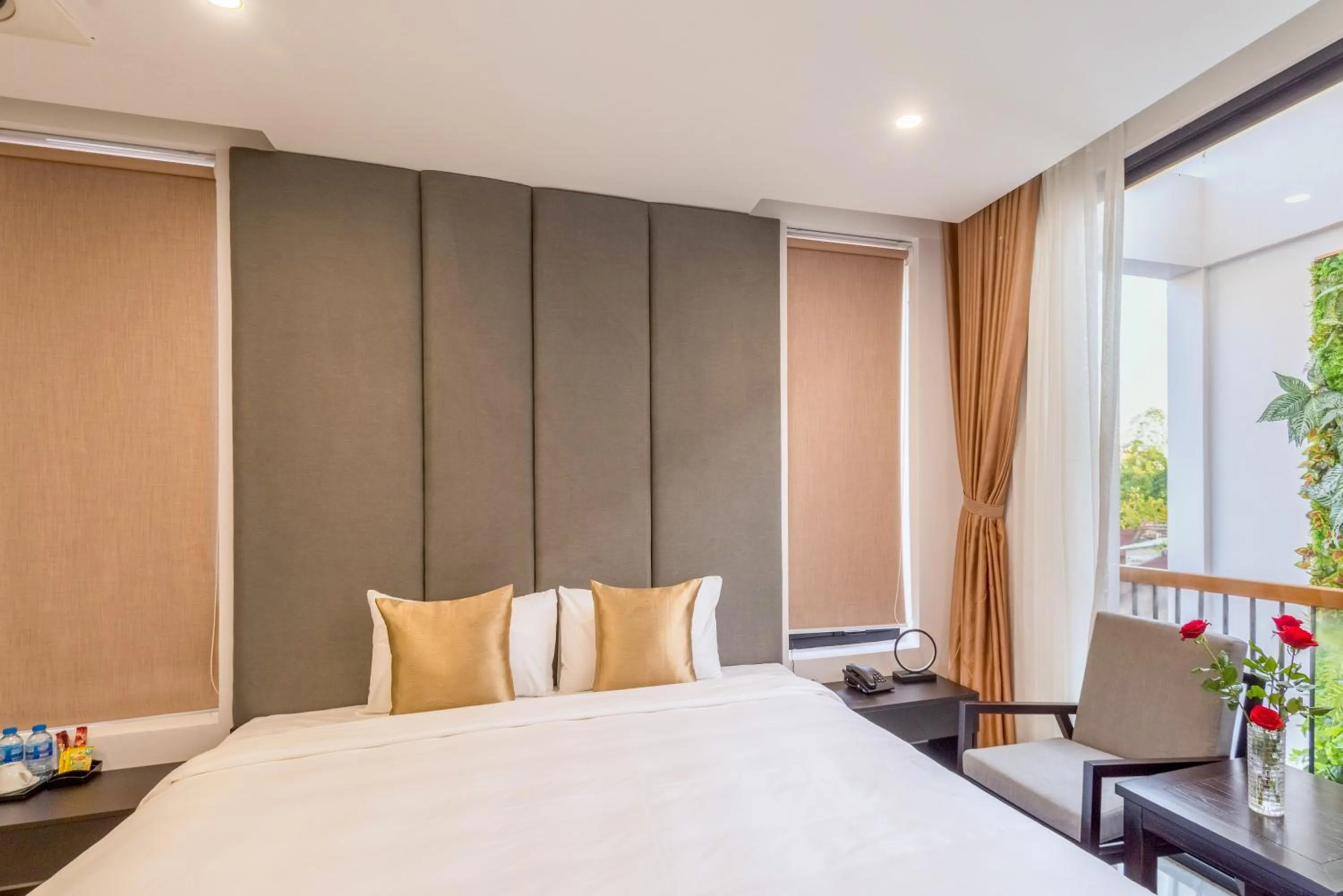 Bed in Khong Cam Garden Villas