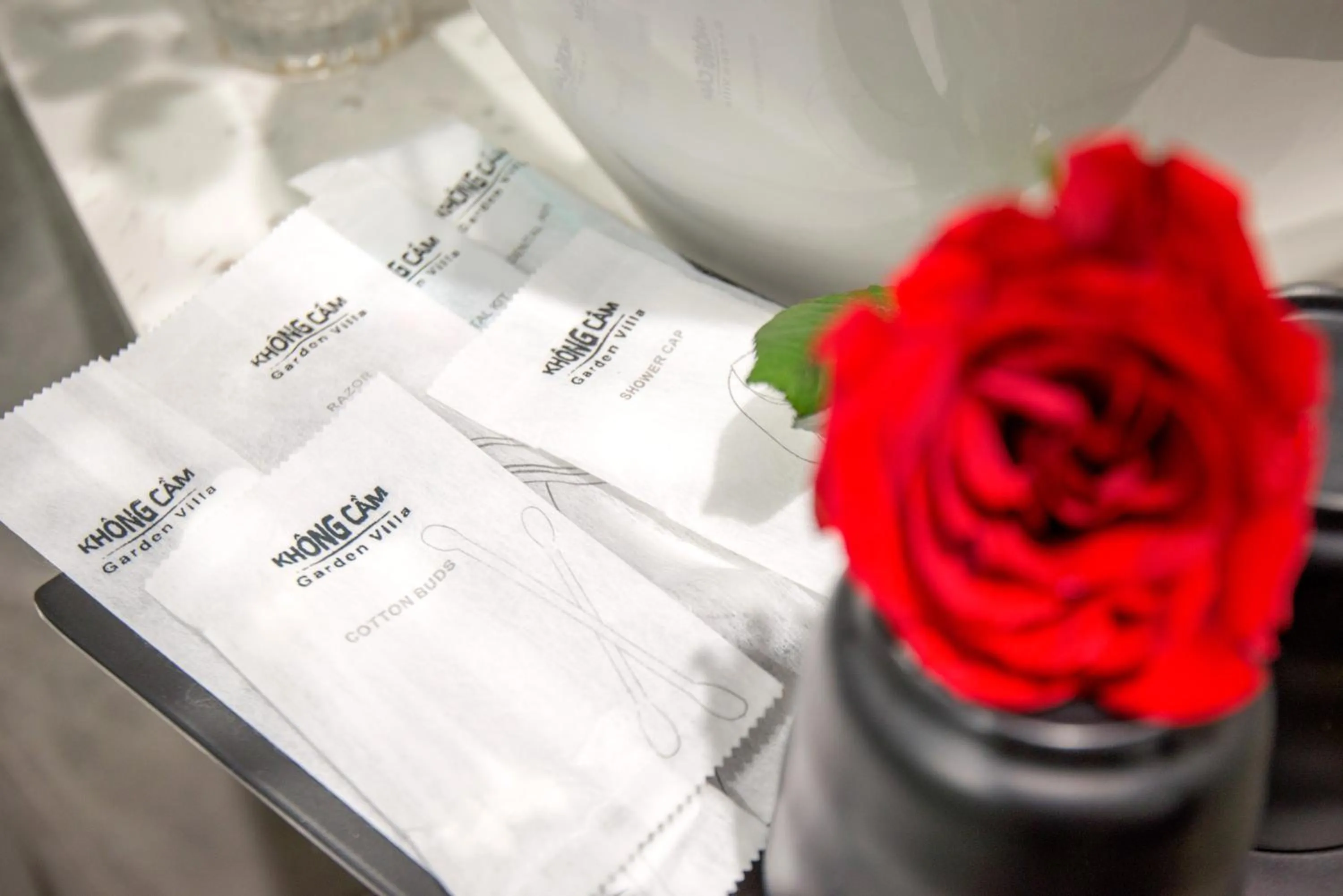 Bathroom in Khong Cam Garden Villas