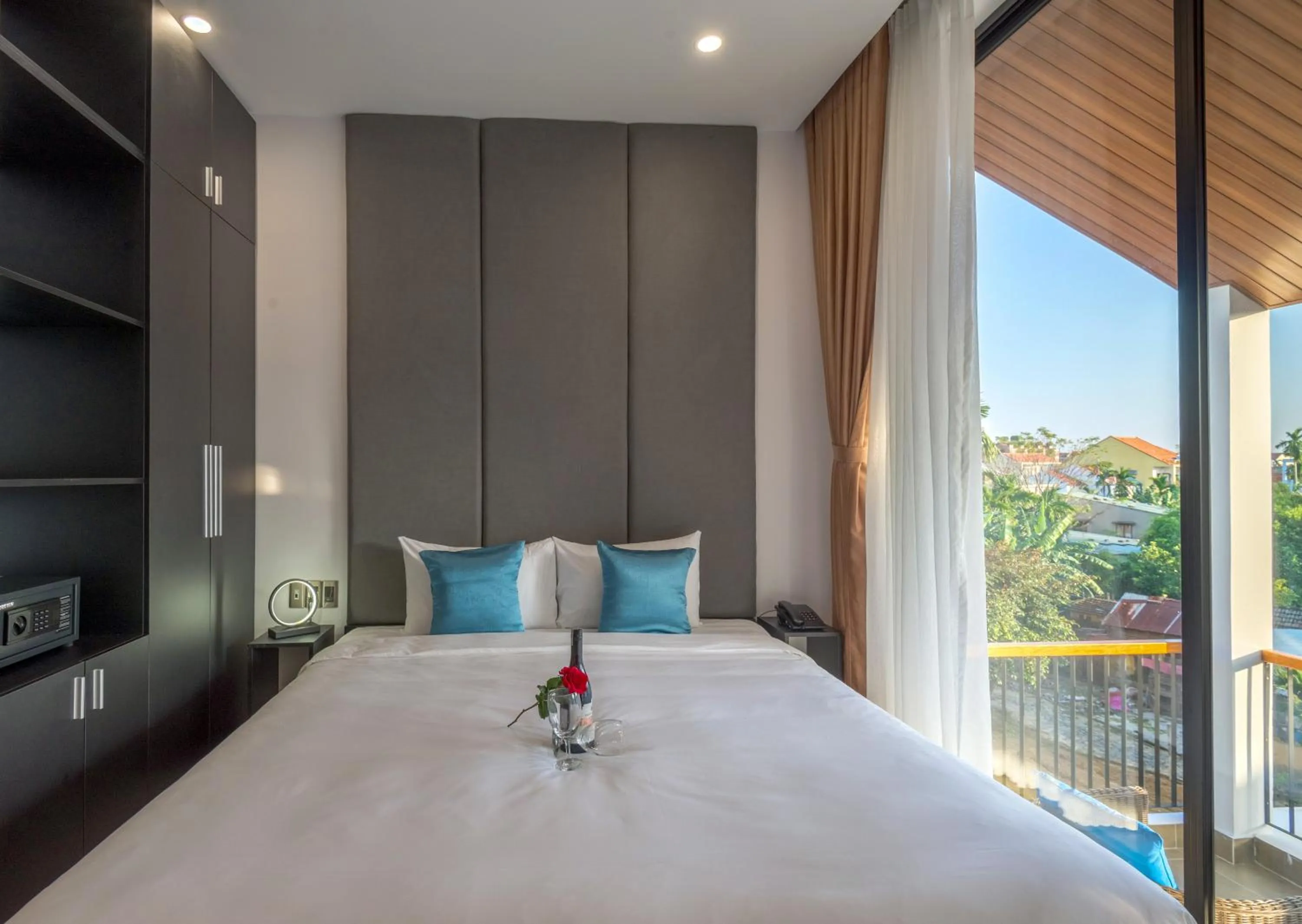 Bed in Khong Cam Garden Villas