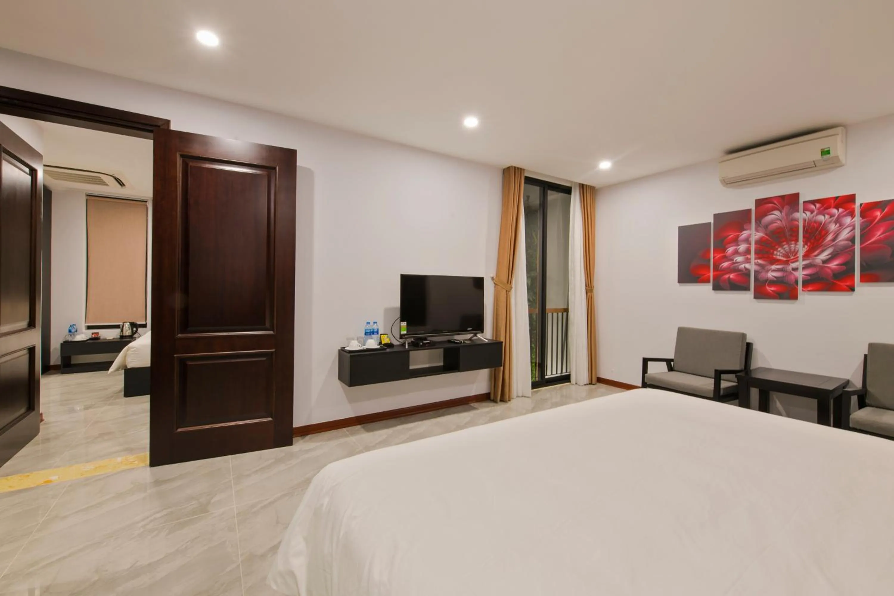 Bed in Khong Cam Garden Villas