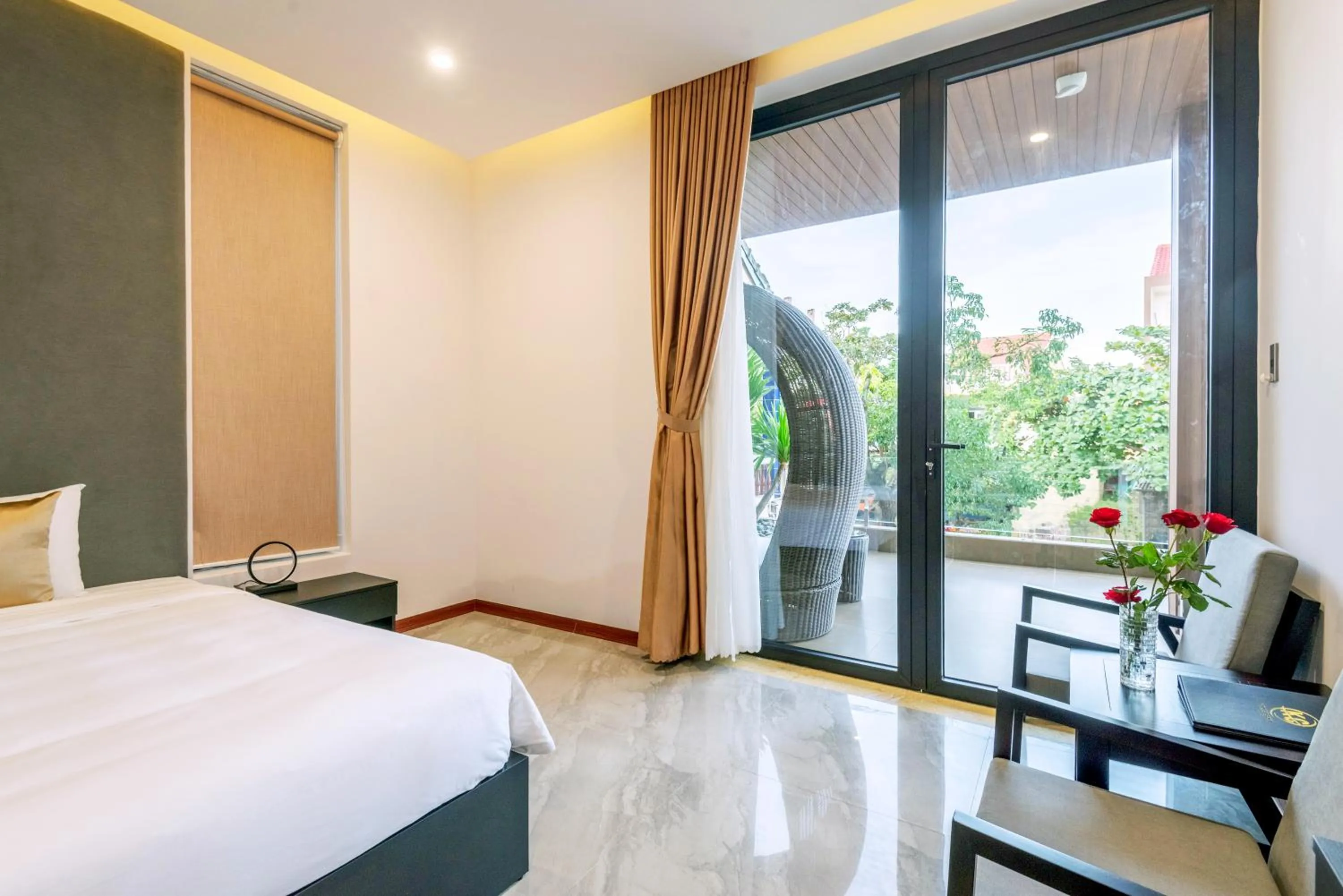 Bed in Khong Cam Garden Villas