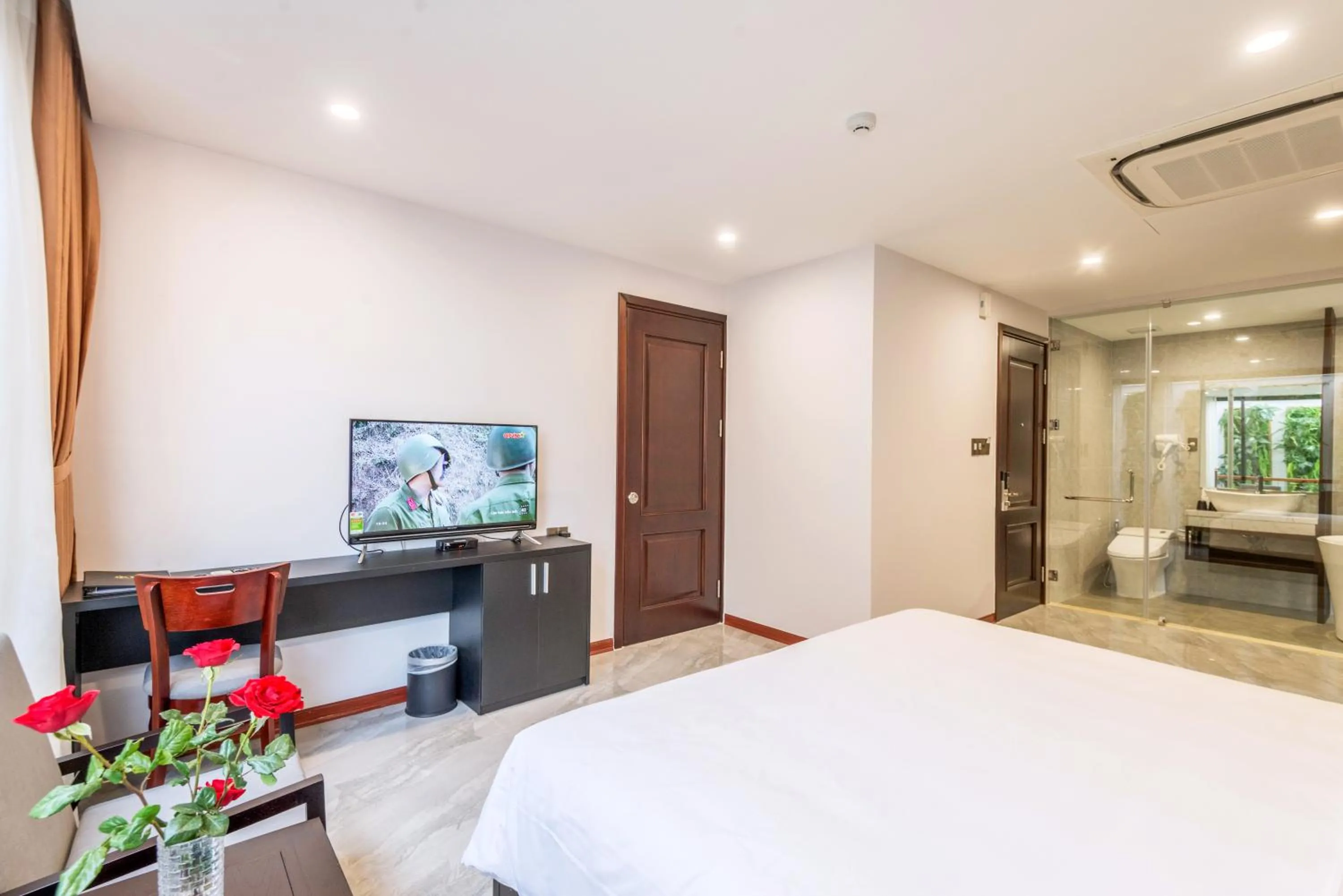 Bed in Khong Cam Garden Villas