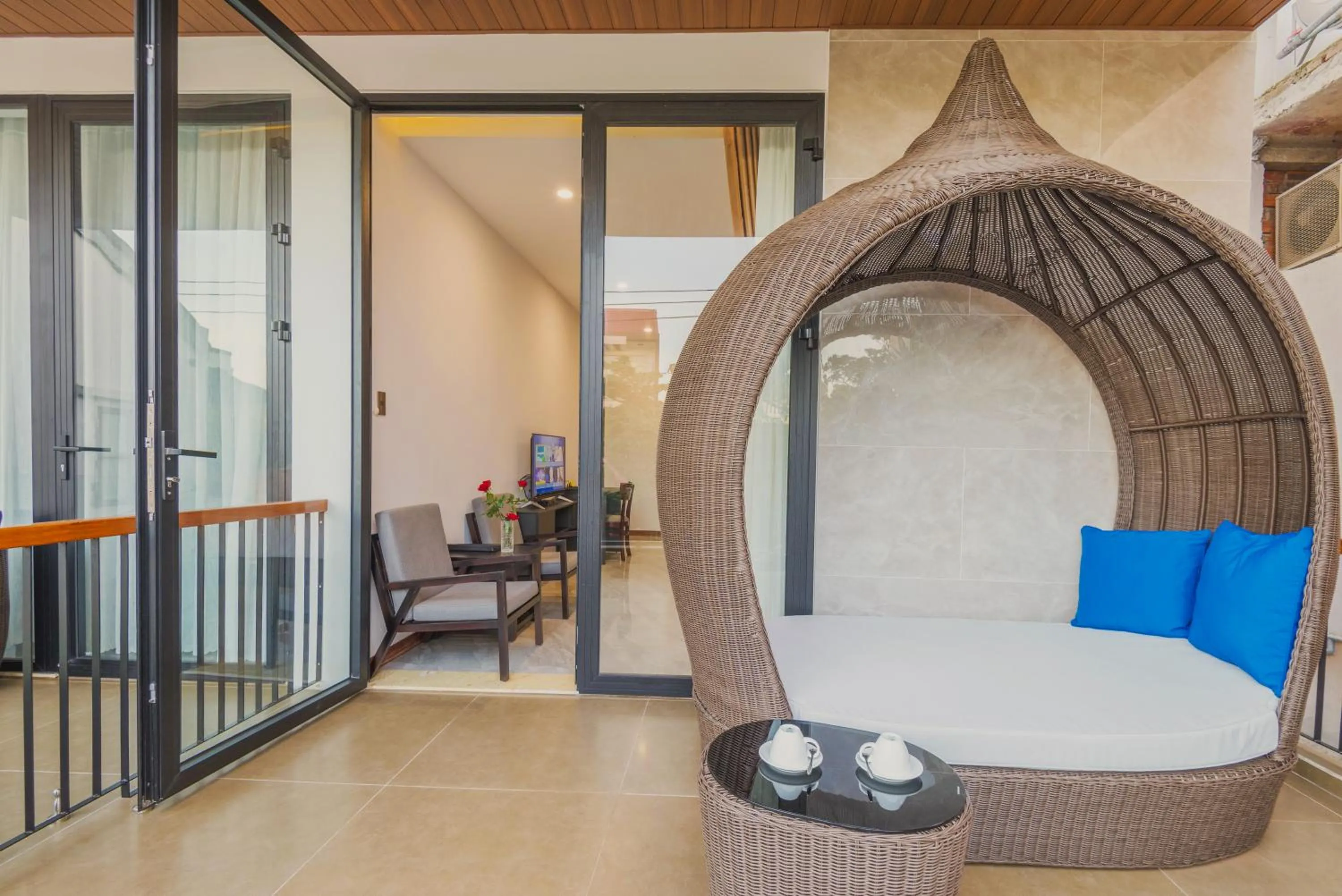 Bed in Khong Cam Garden Villas