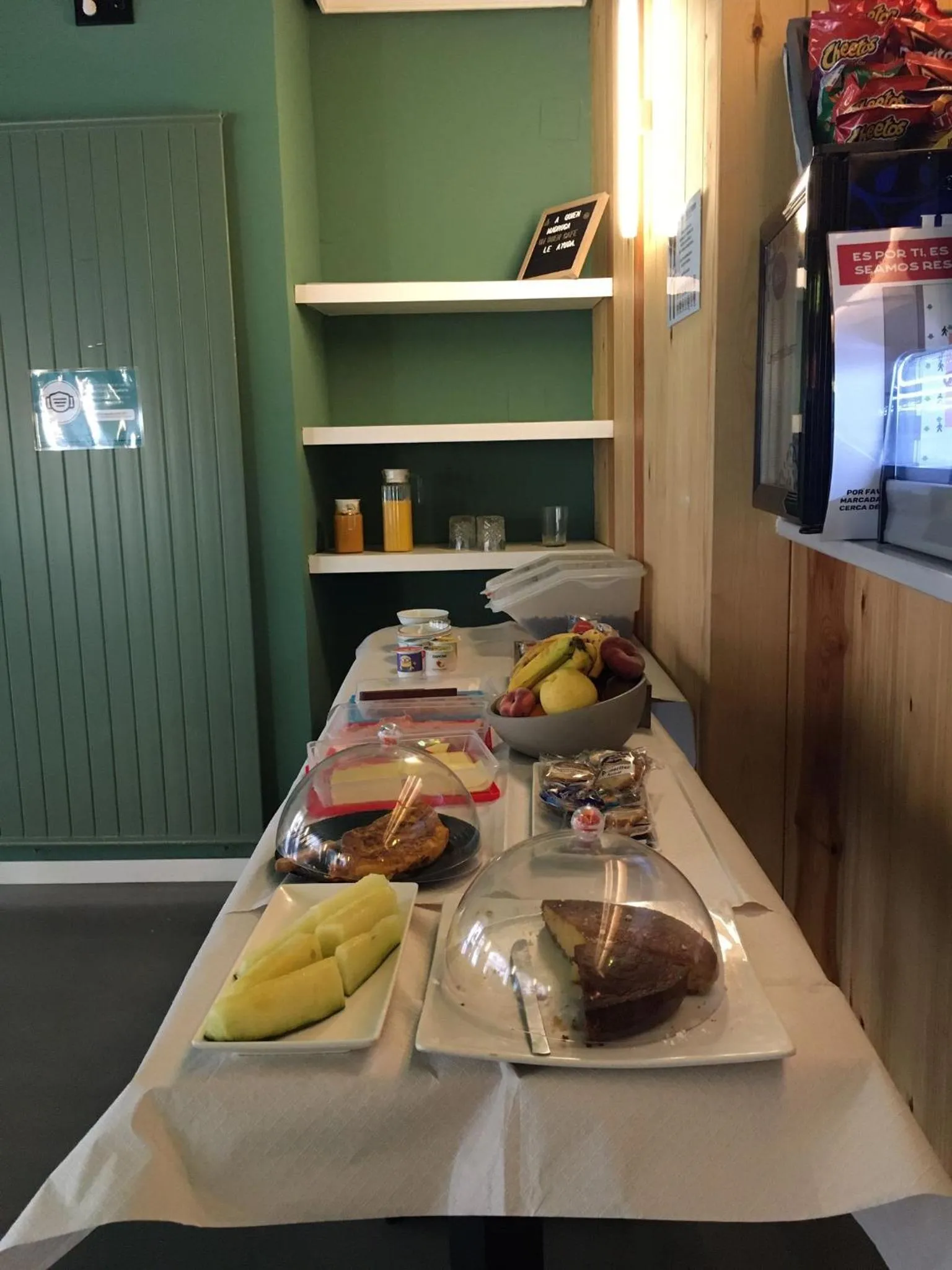 Breakfast in Hotel Alda Jolio Jaca