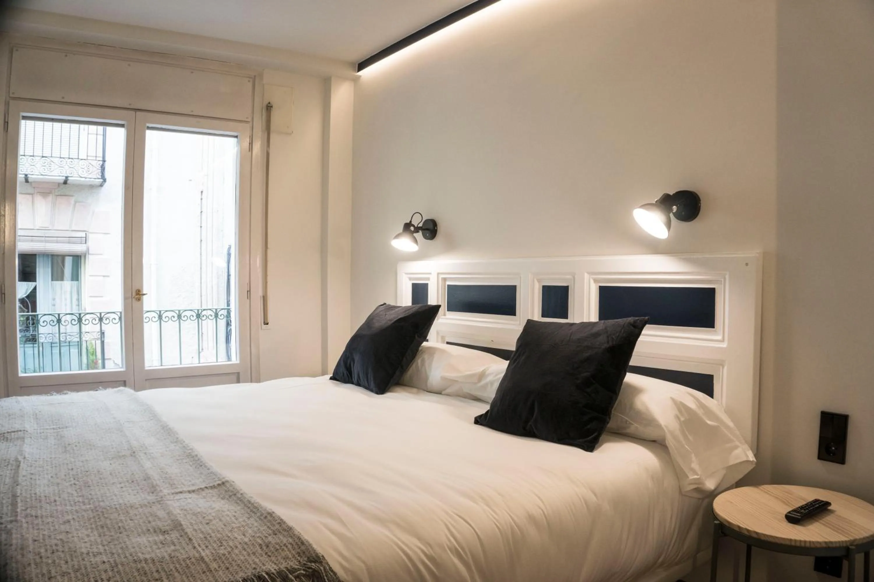 Bed in Hotel Alda Jolio Jaca