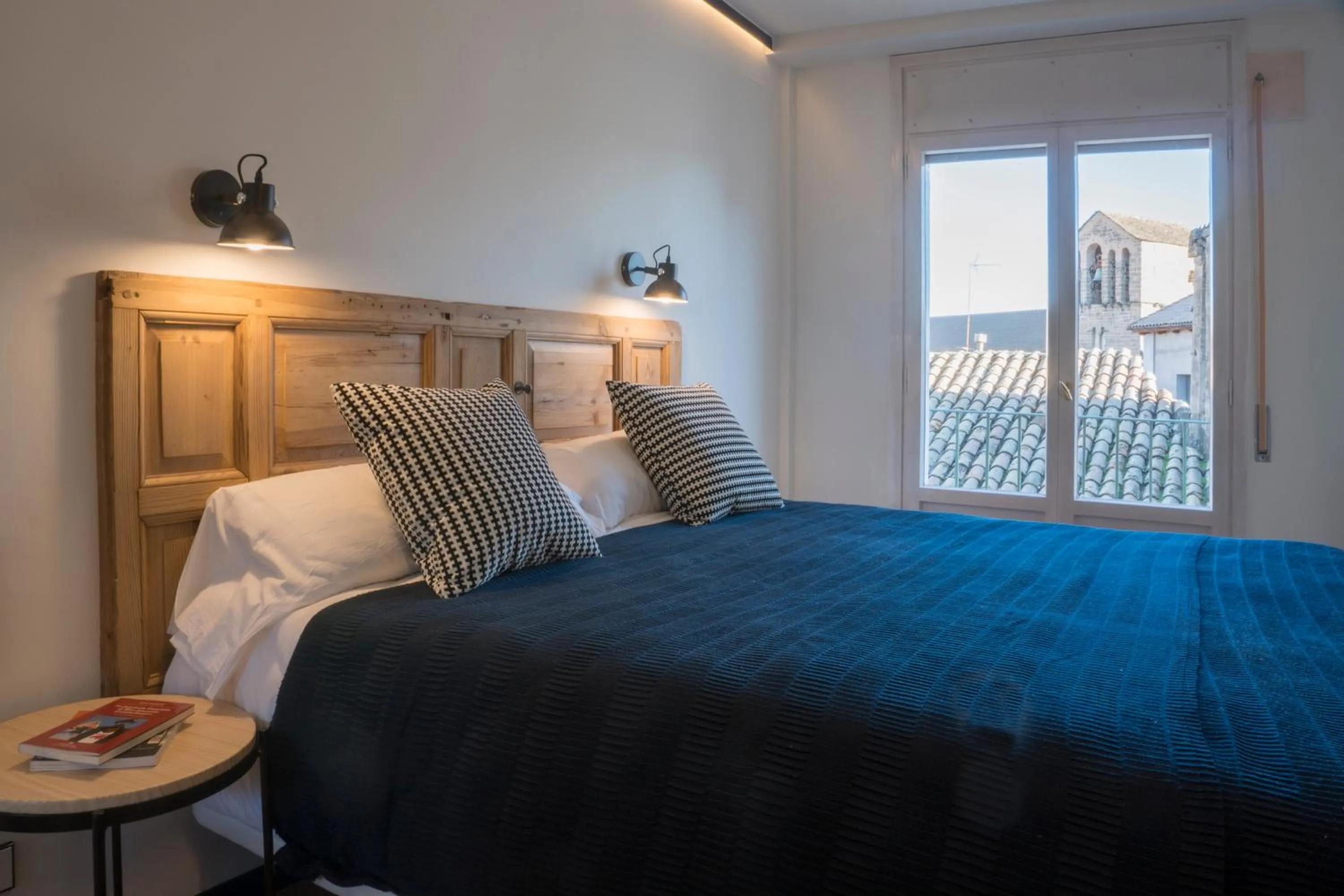 Bed in Hotel Alda Jolio Jaca