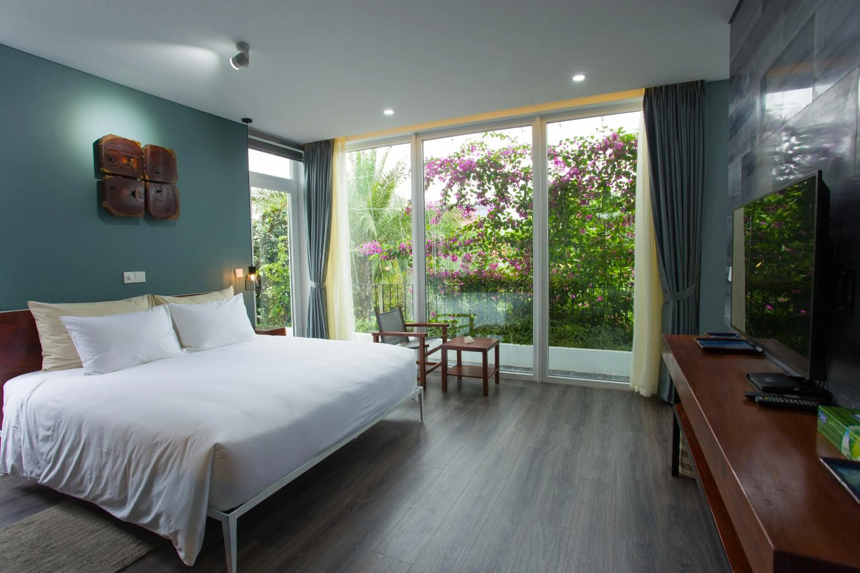 Bed in An Bang beach Chay Villas