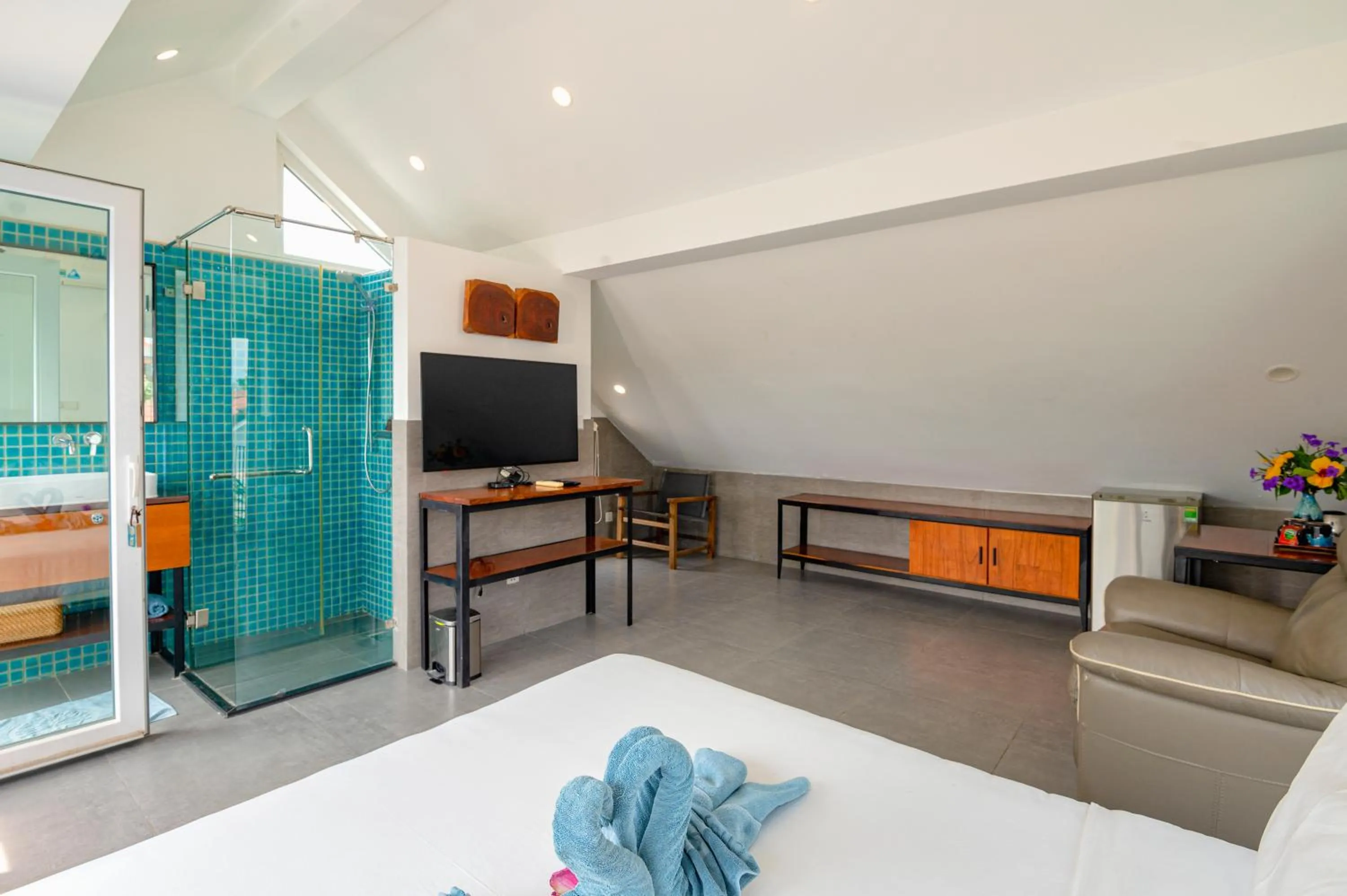 Bed in An Bang beach Chay Villas