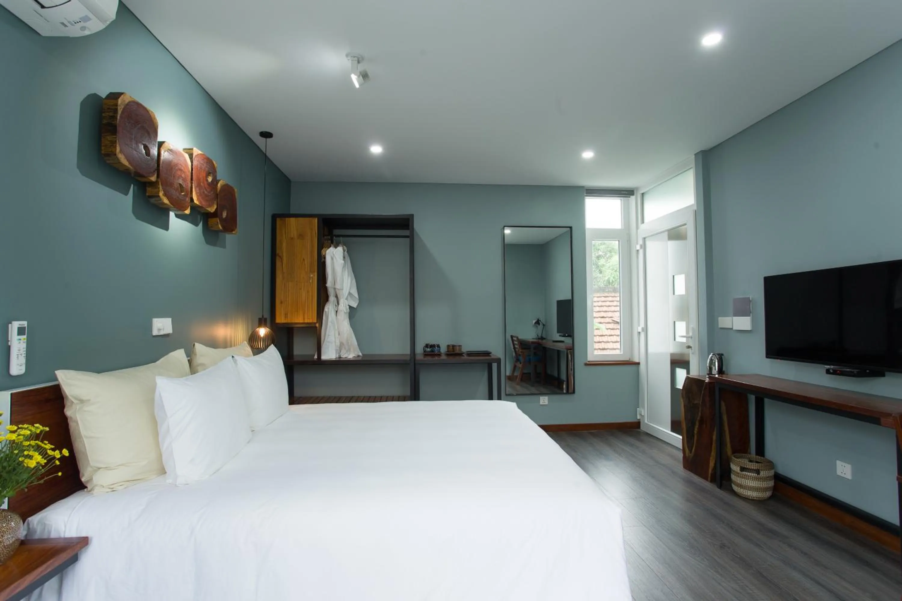 Bed in An Bang beach Chay Villas