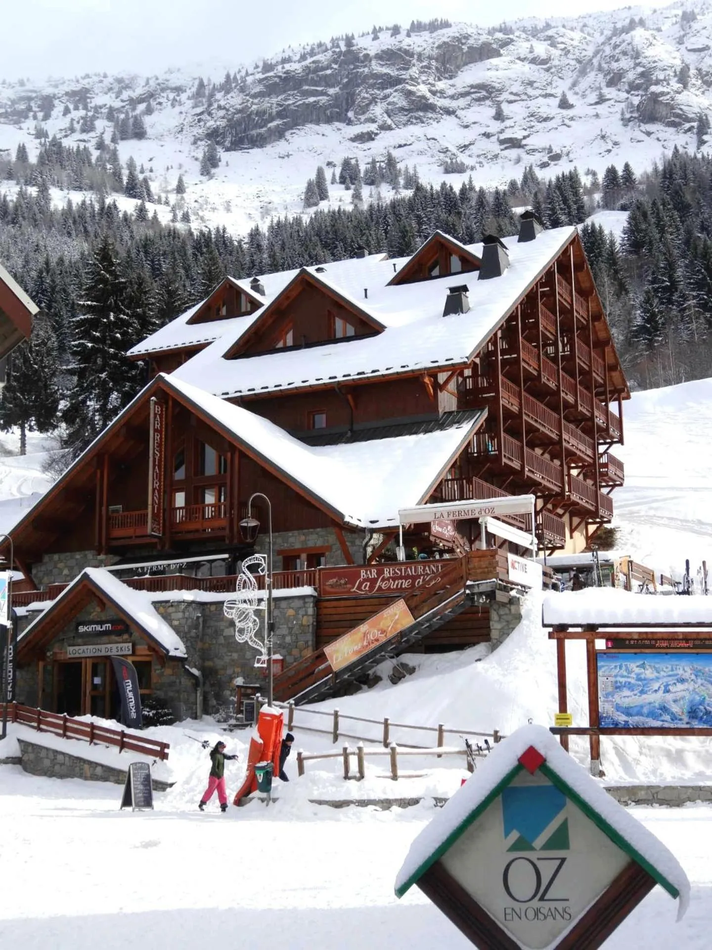 Restaurant/places to eat in Chalet des Neiges Oz en Oisans
