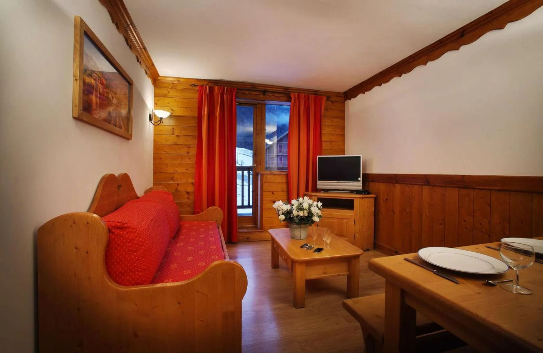 TV and multimedia in Chalet des Neiges Oz en Oisans