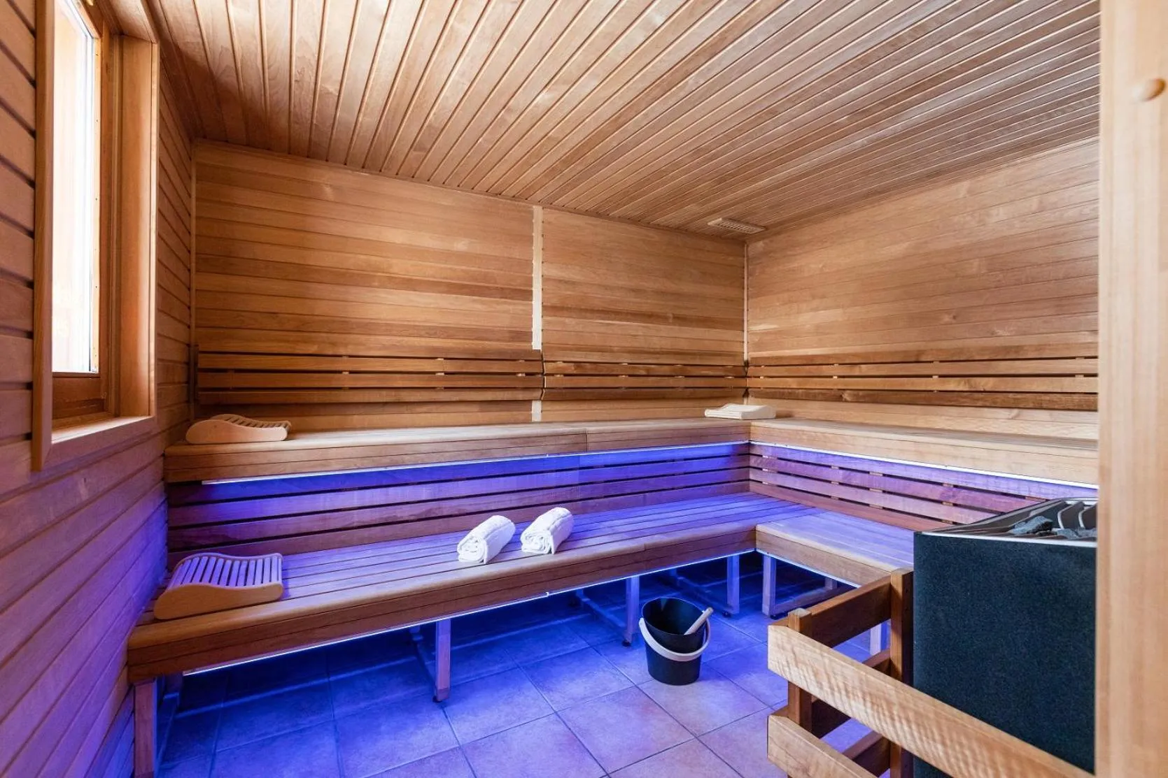 Sauna in Chalet des Neiges Hermine