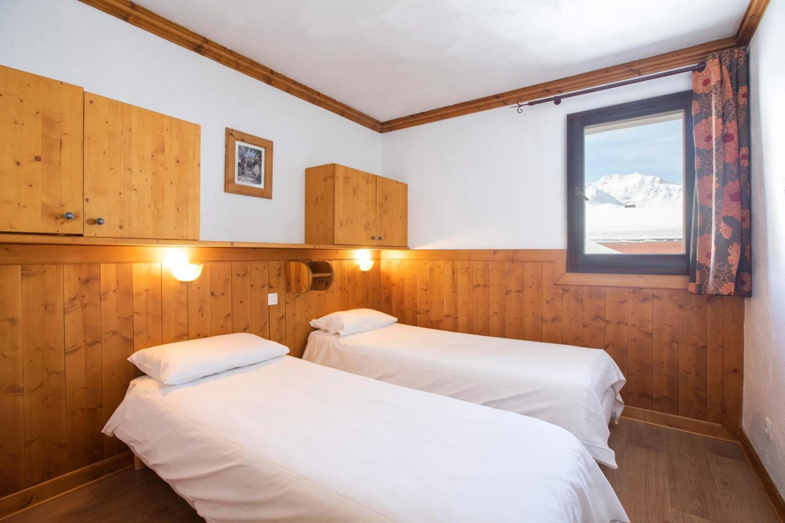 Bed in Chalet des Neiges Hermine