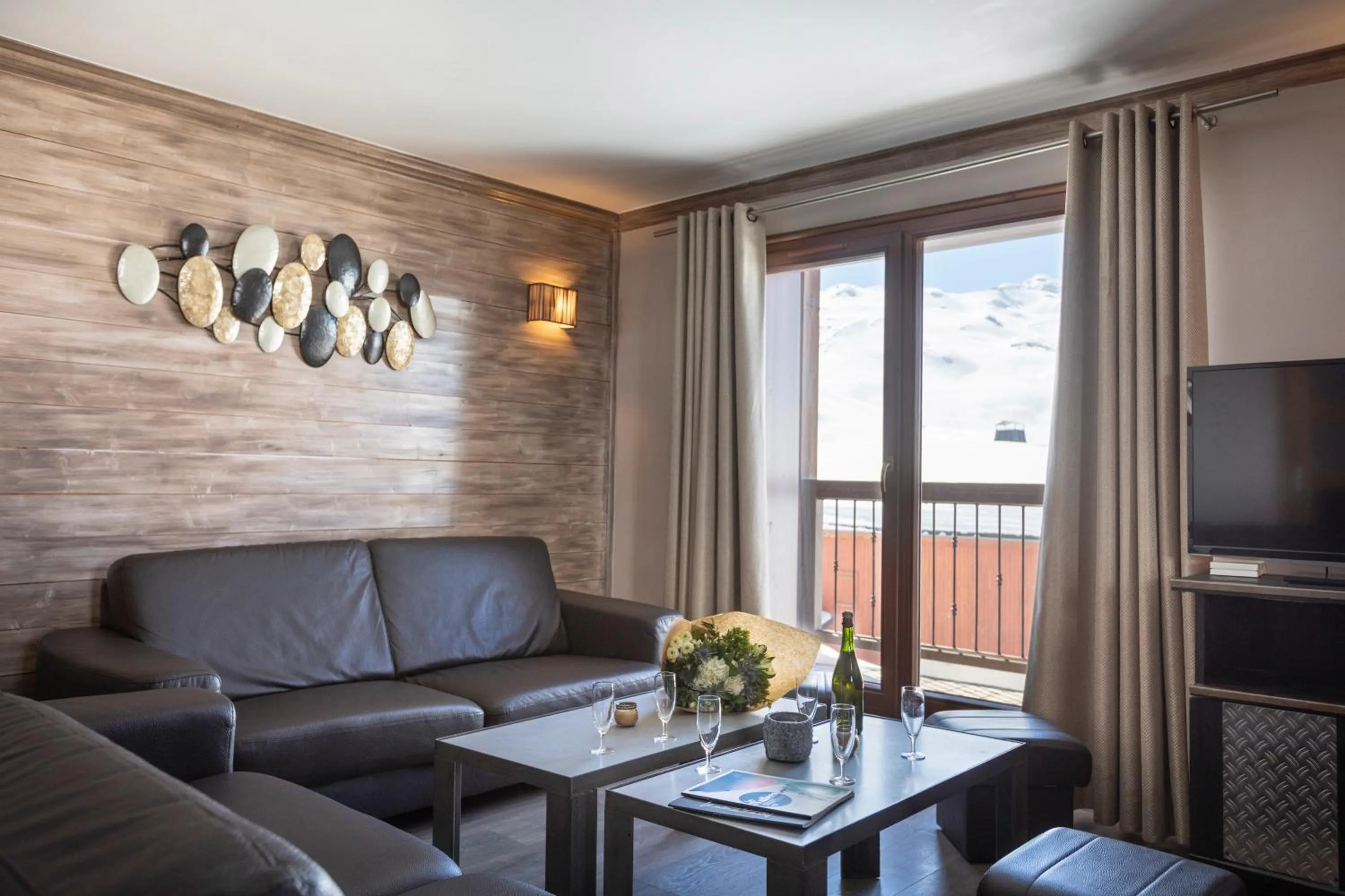 TV and multimedia in Chalet des Neiges Hermine