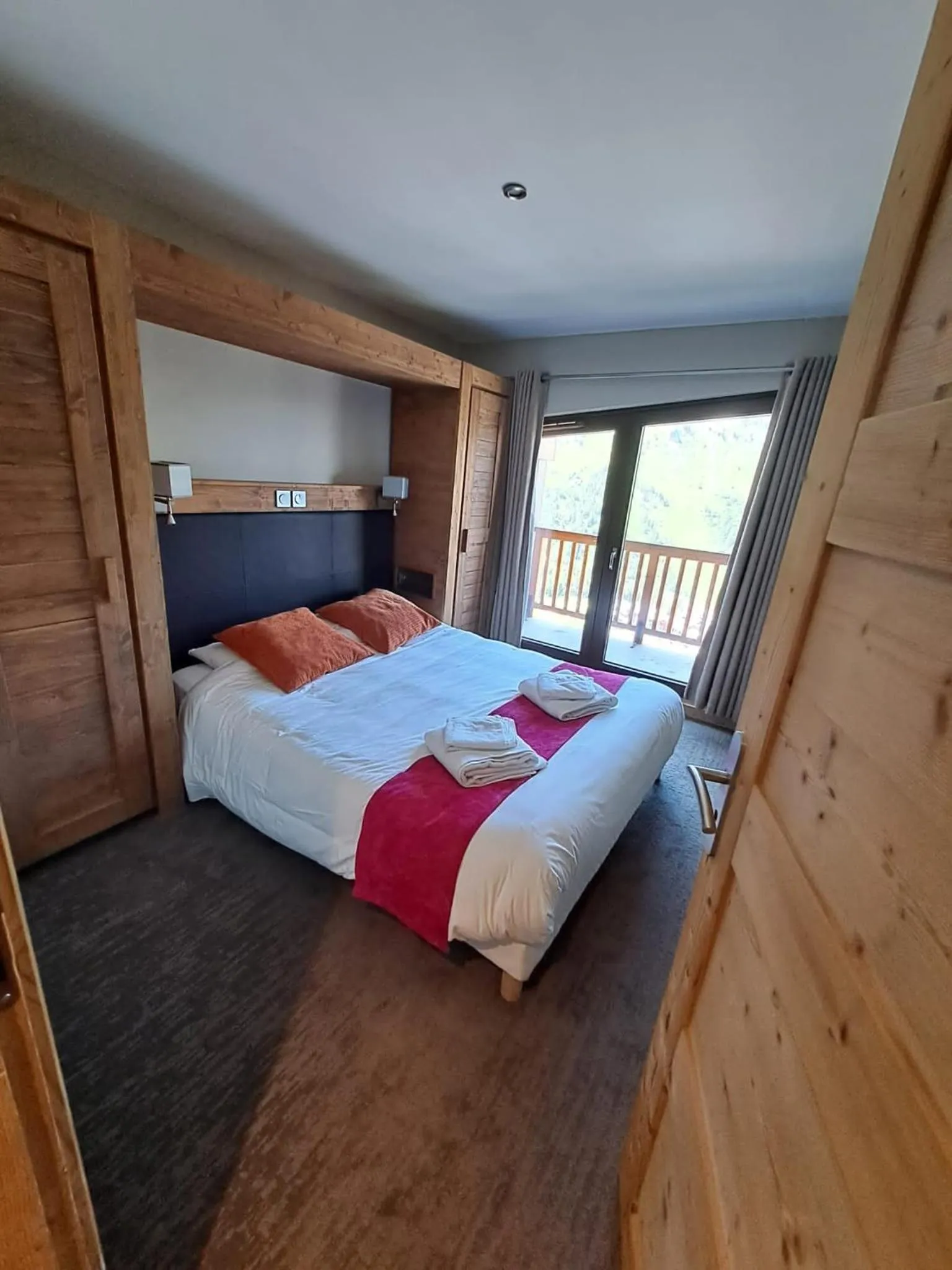Bed in Chalet des Neiges Hermine