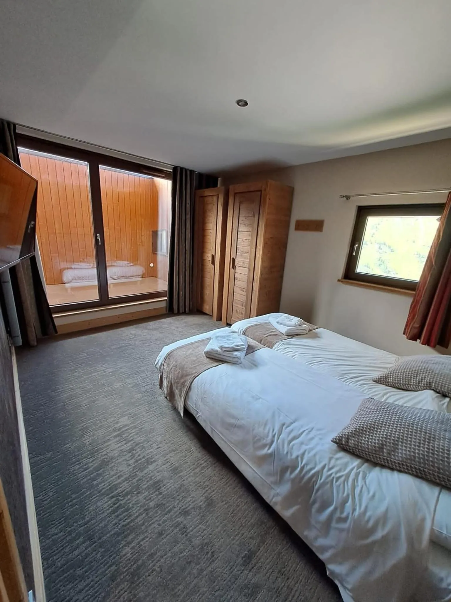 Bed in Chalet des Neiges Hermine