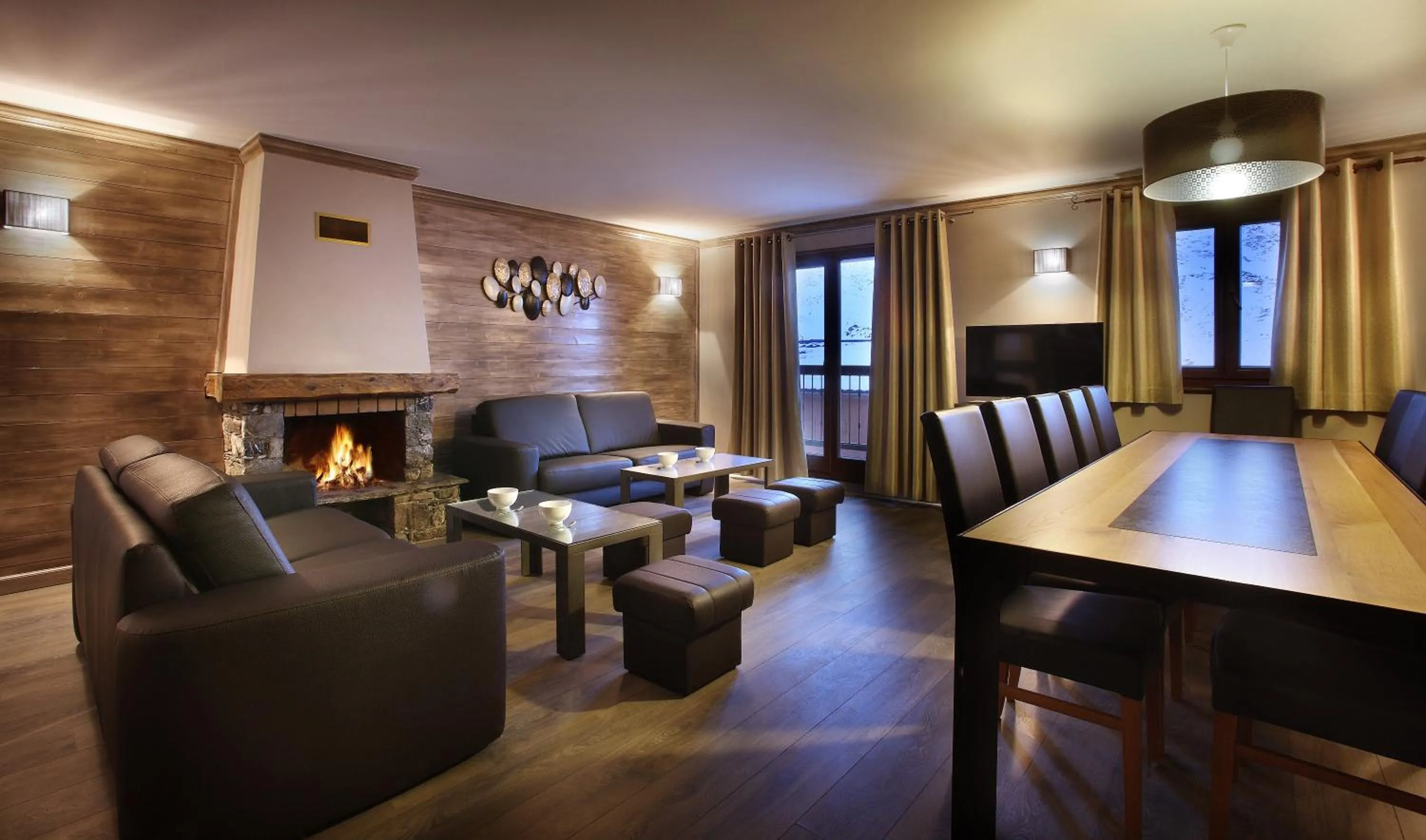 TV and multimedia in Chalet des Neiges Hermine