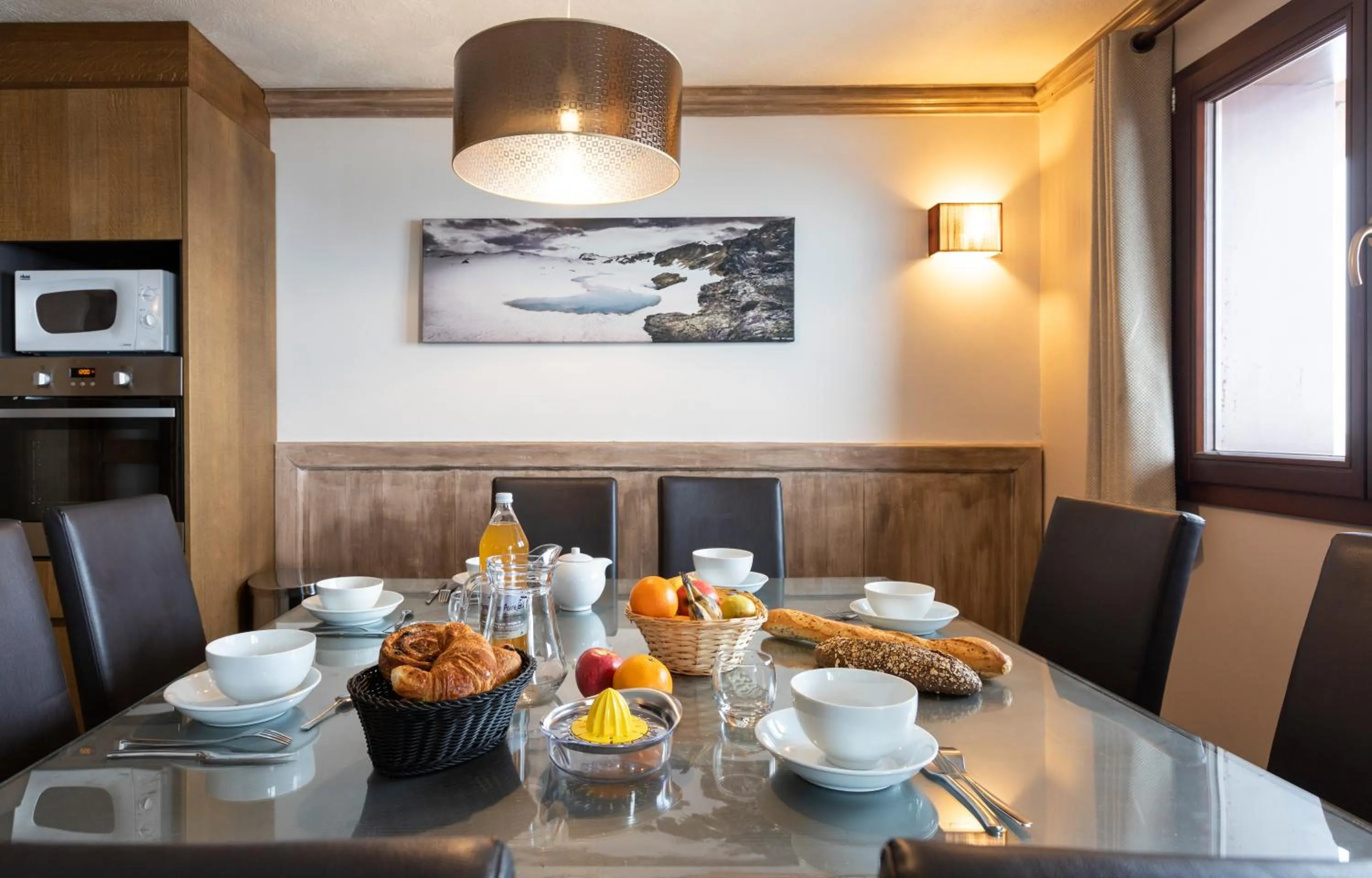 Coffee/tea facilities in Chalet des Neiges Hermine