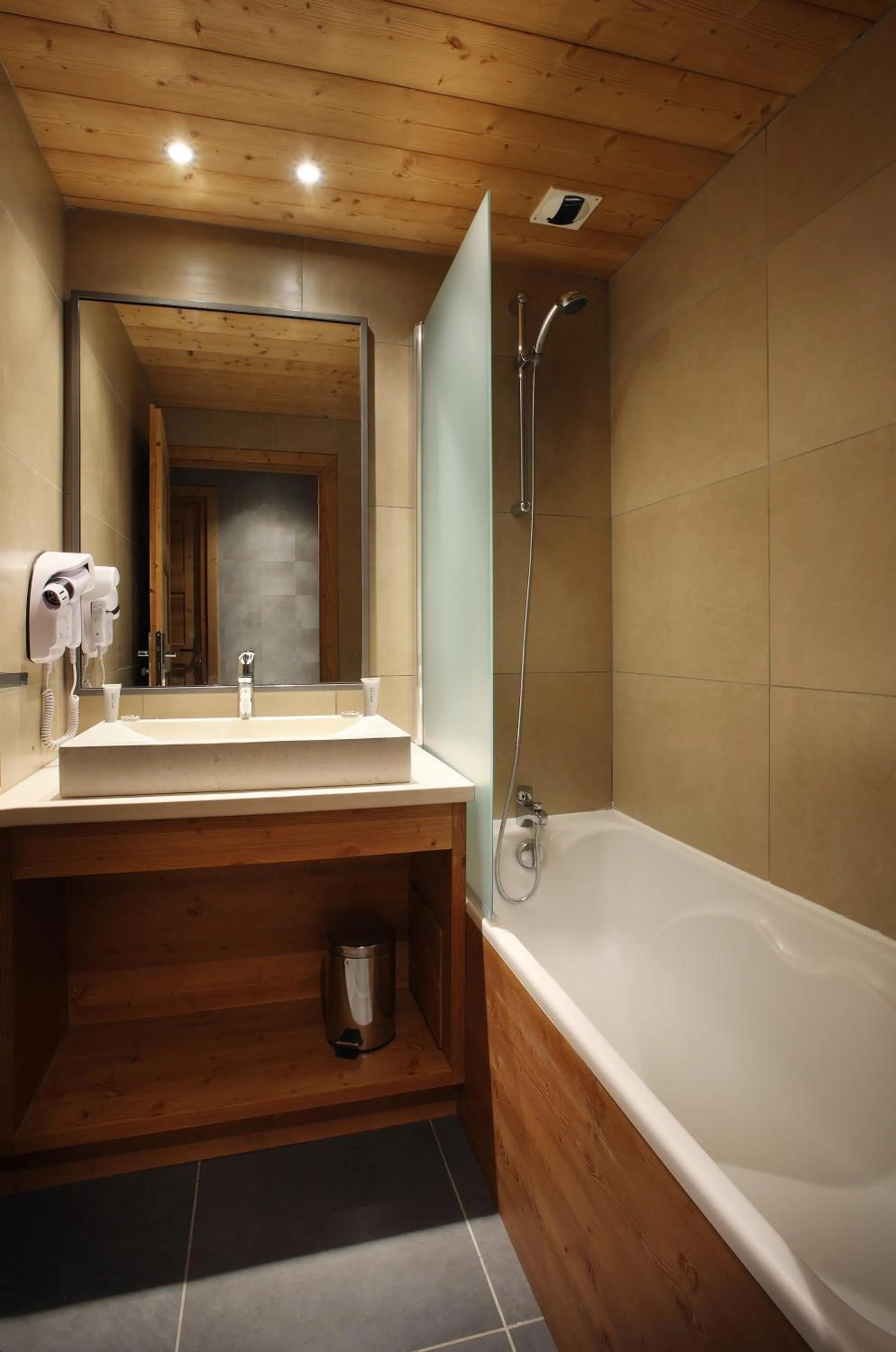 Bathroom in Résidence Les Arolles by Les Etincelles