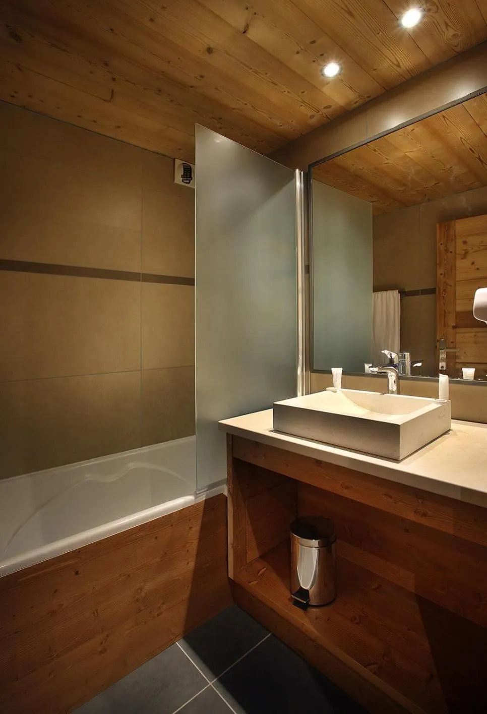 Bathroom in Résidence Les Arolles by Les Etincelles