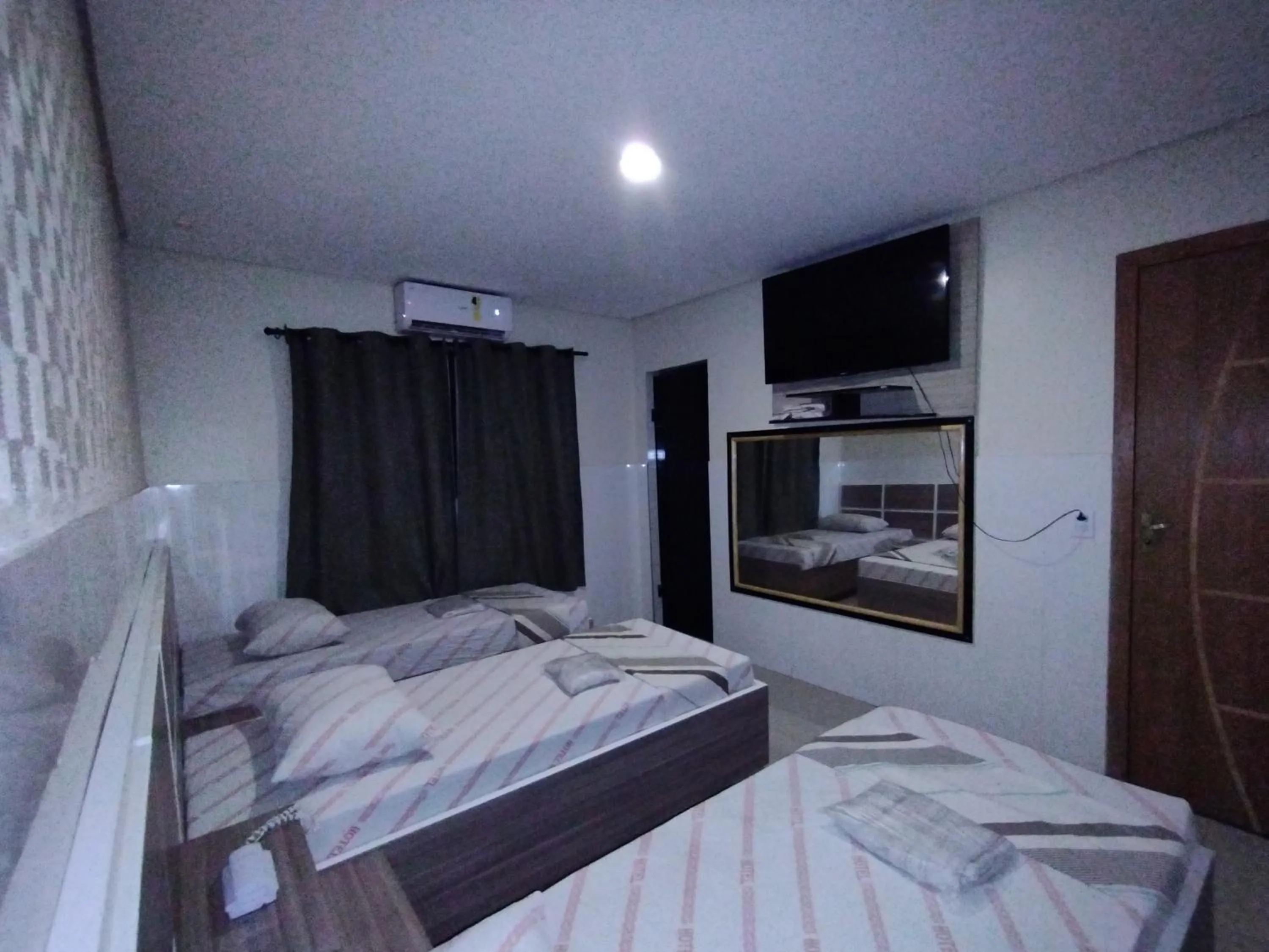 Bed in Hotel motel Raiar do Sol santo Amaro