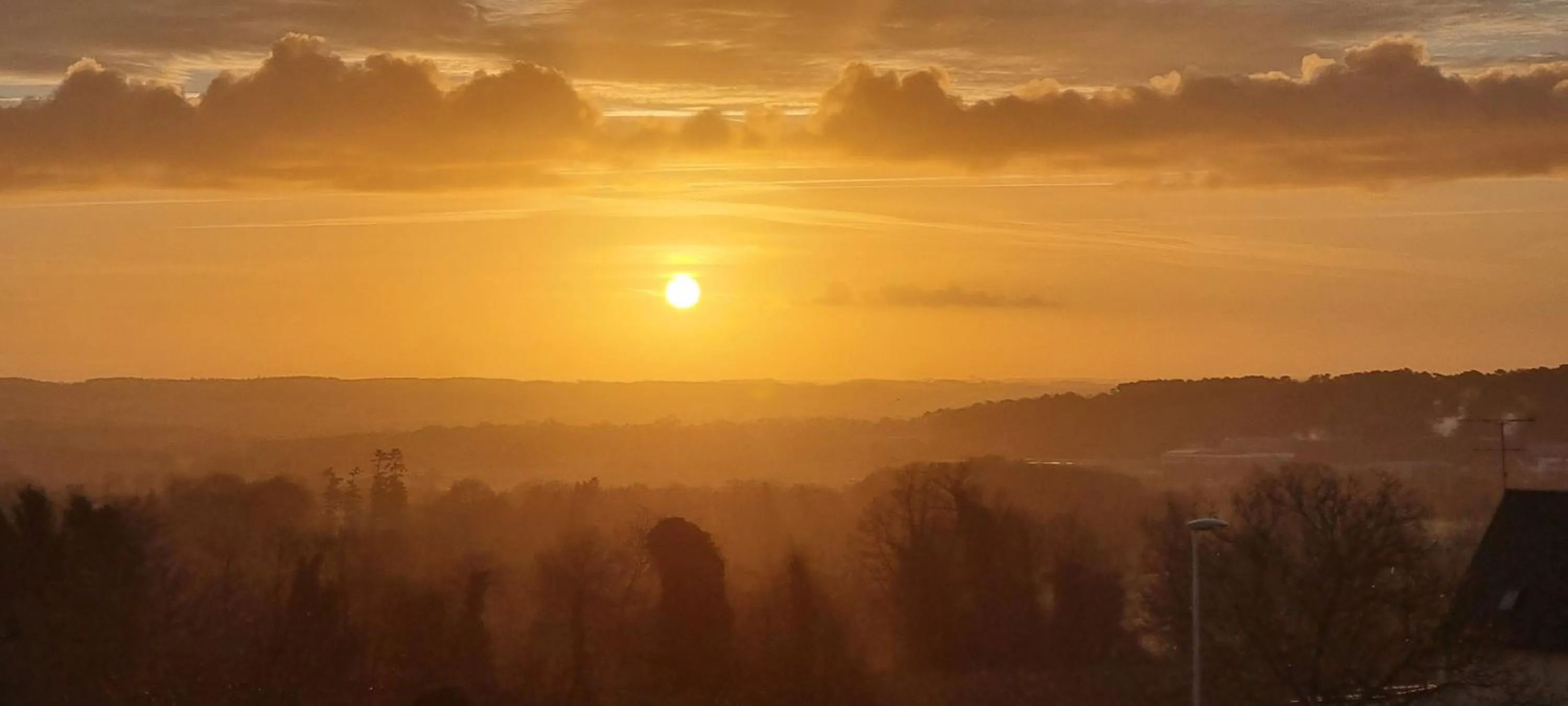 Sunrise in Hotel le Bellevue