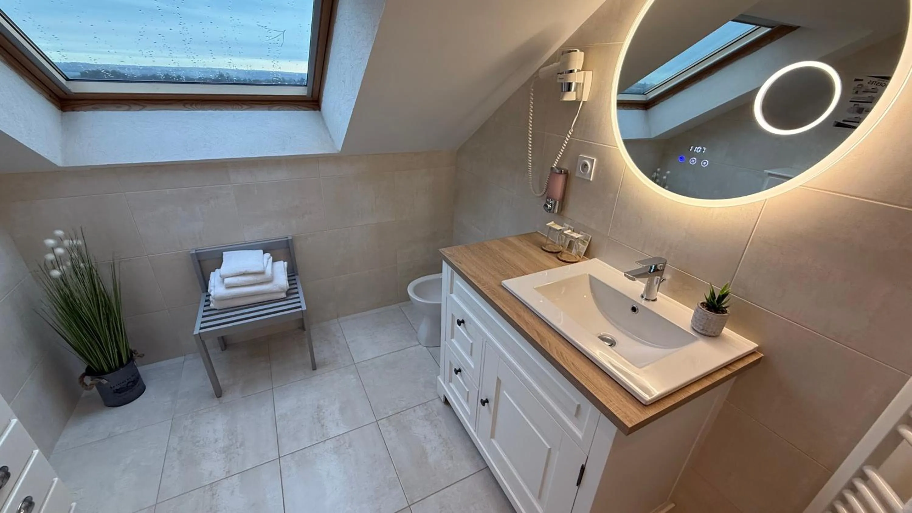 Bathroom in Hotel le Bellevue