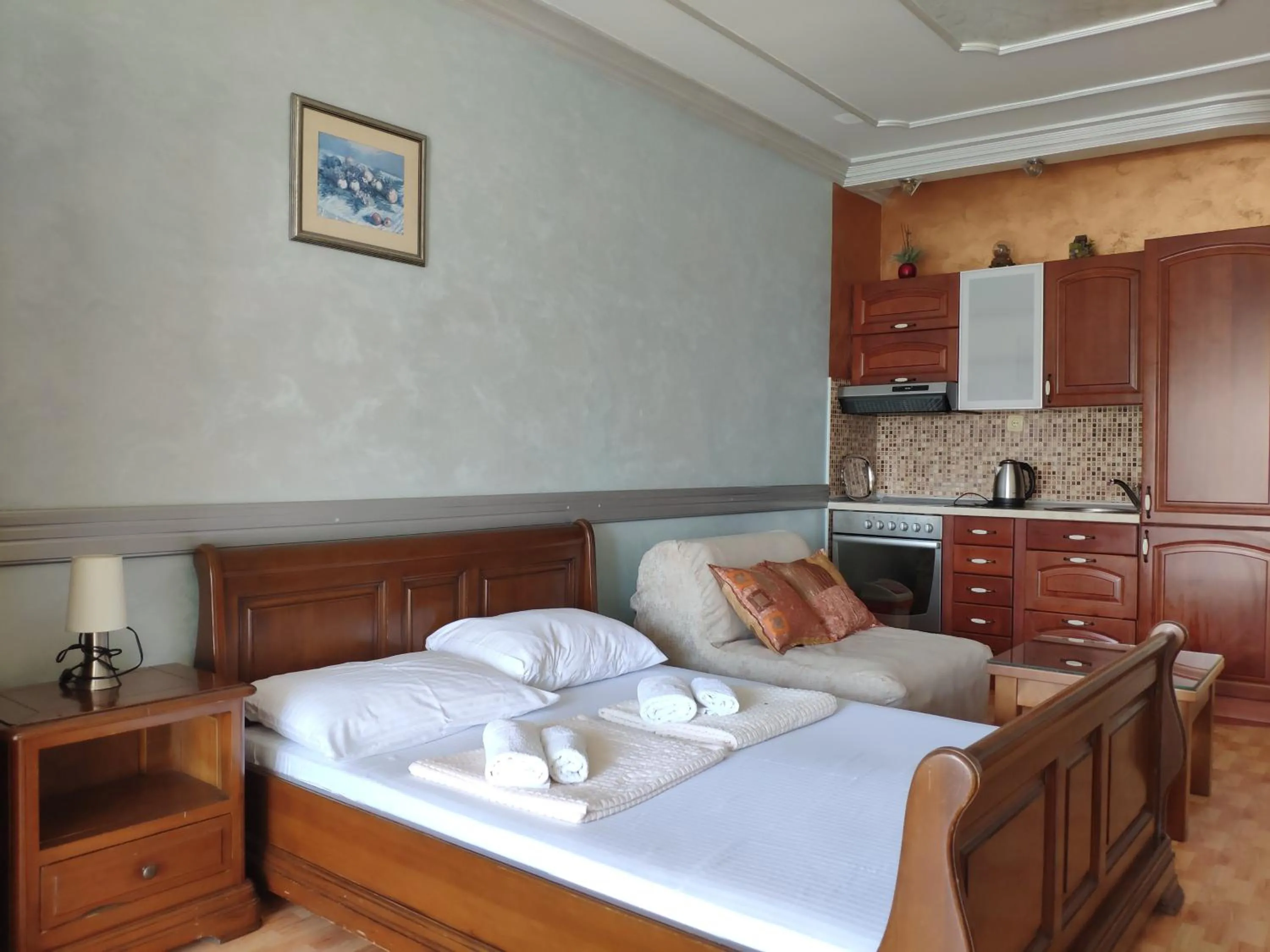 Bed in Apartments Stević - Monaco