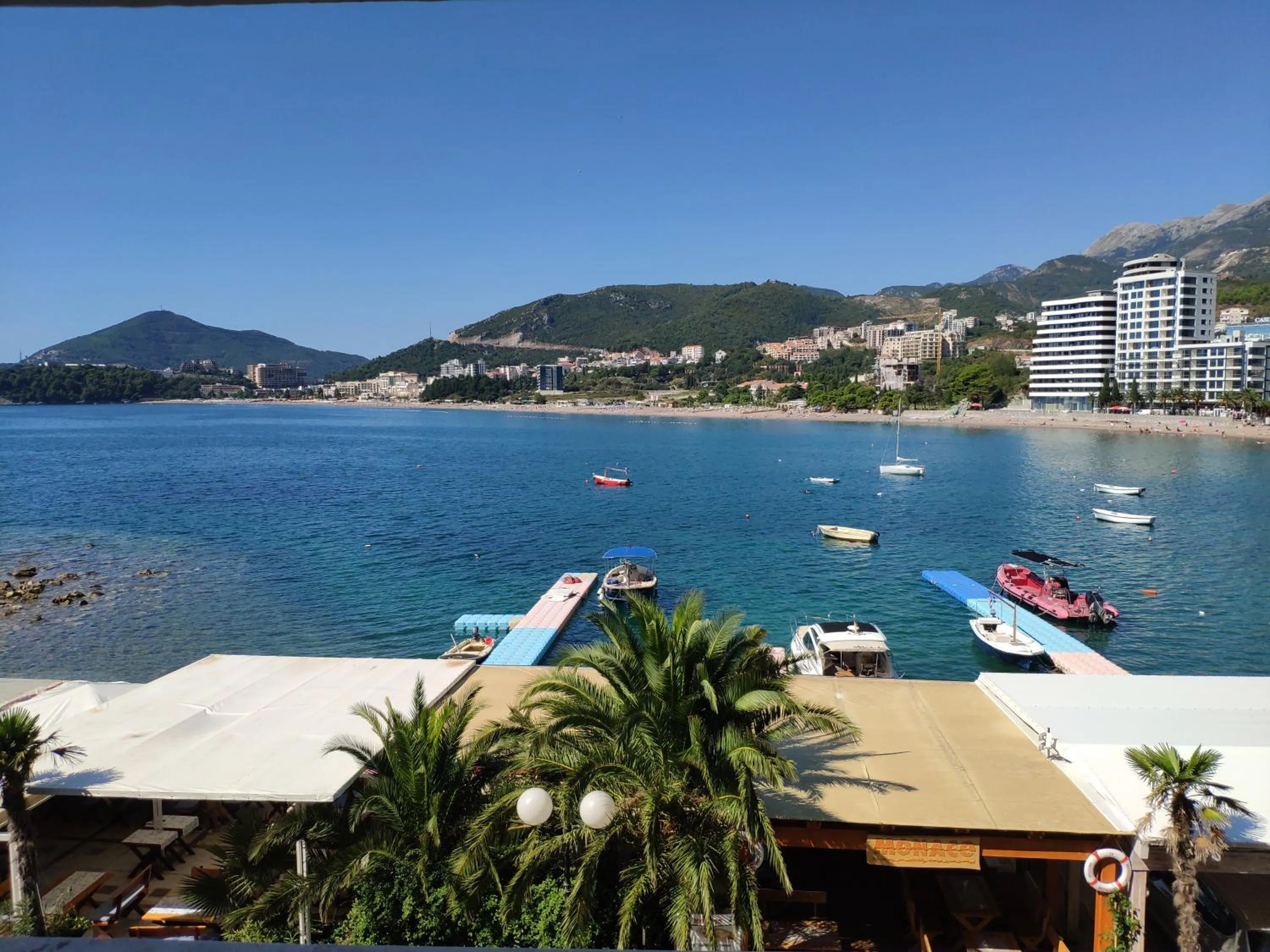 Sea view in Apartments Stević - Monaco