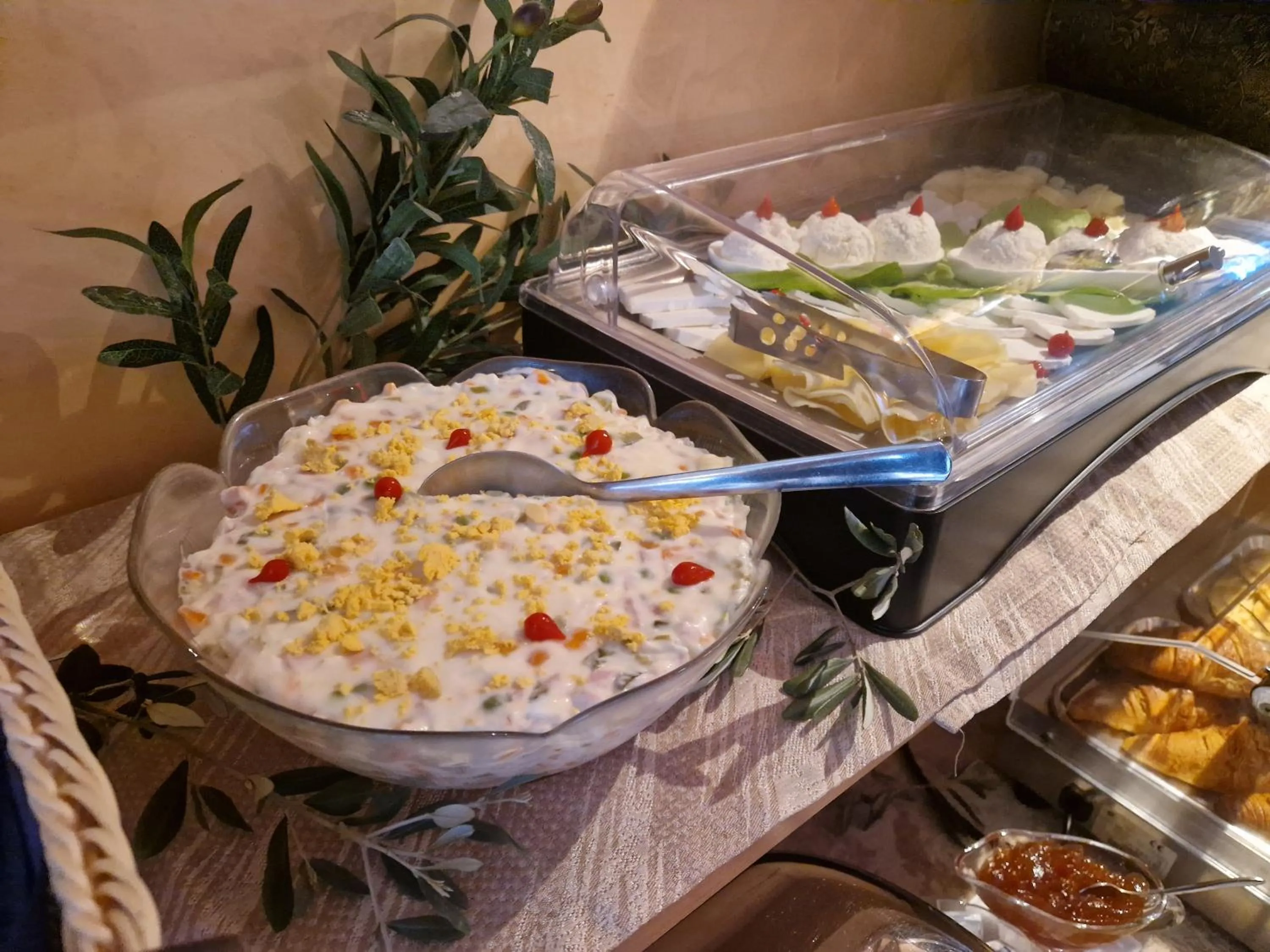 Buffet breakfast in Apartments Stević - Monaco