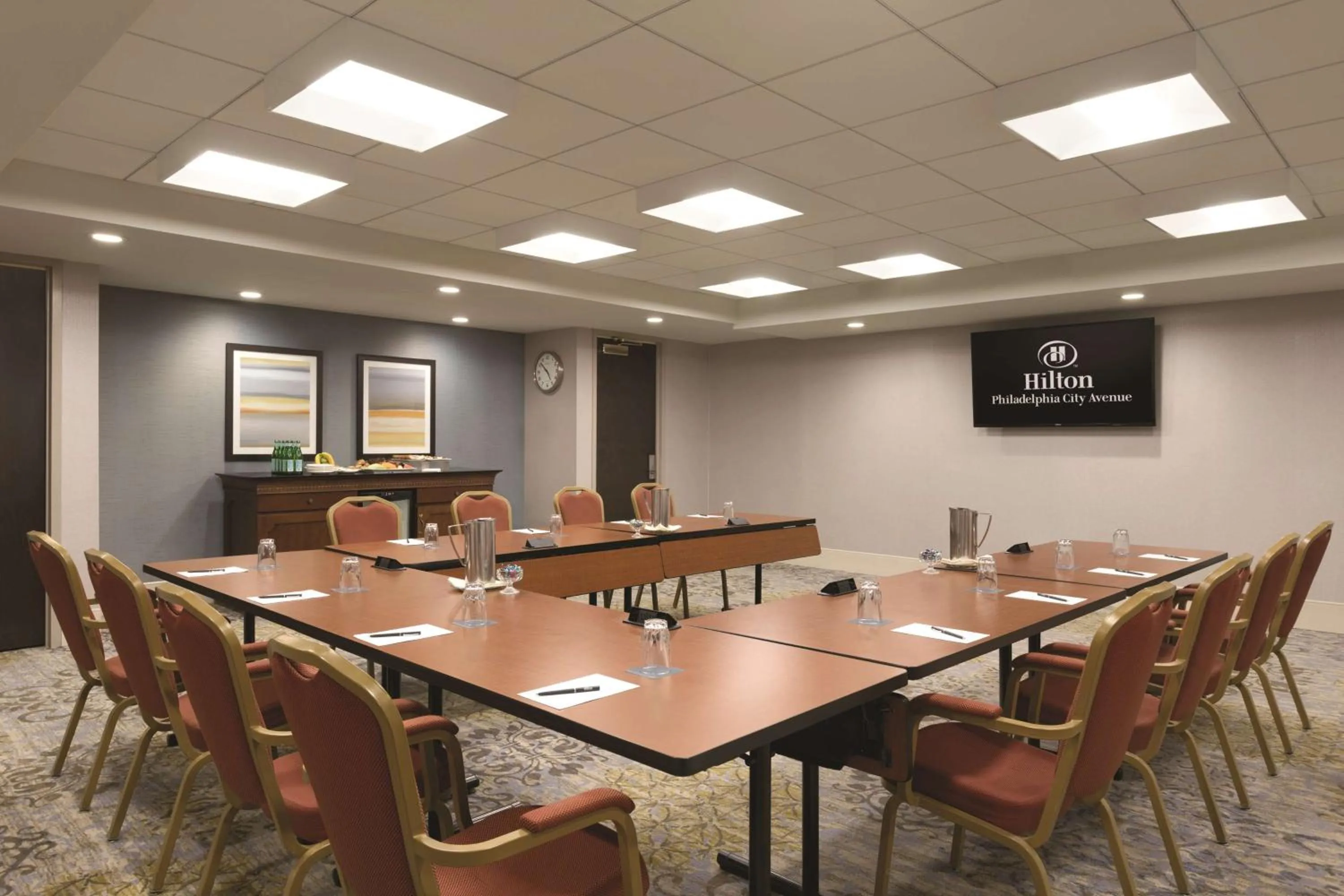 Meeting/conference room in Hilton Philadelphia City Avenue